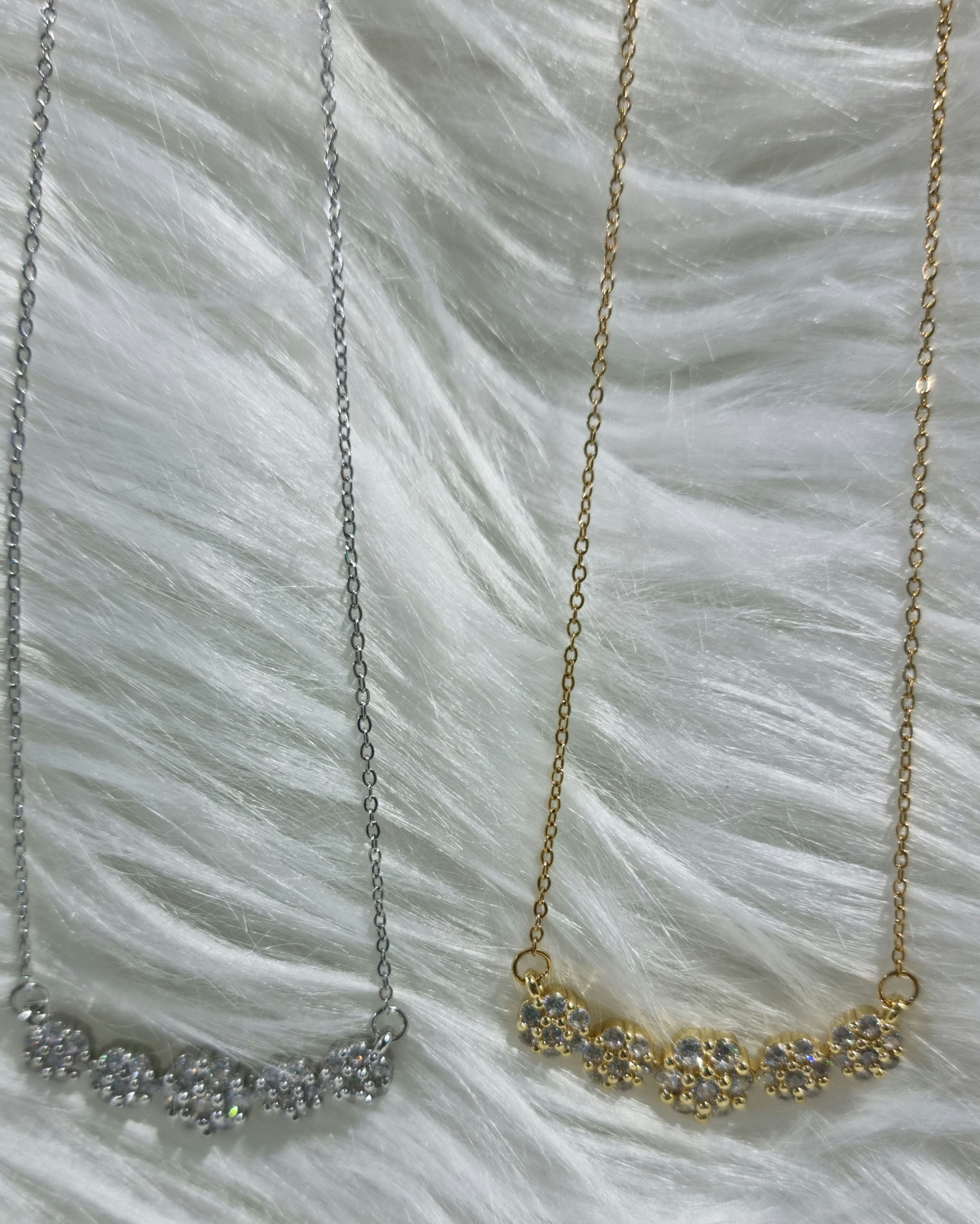 COLLANA STRASS(VARI COLORI)