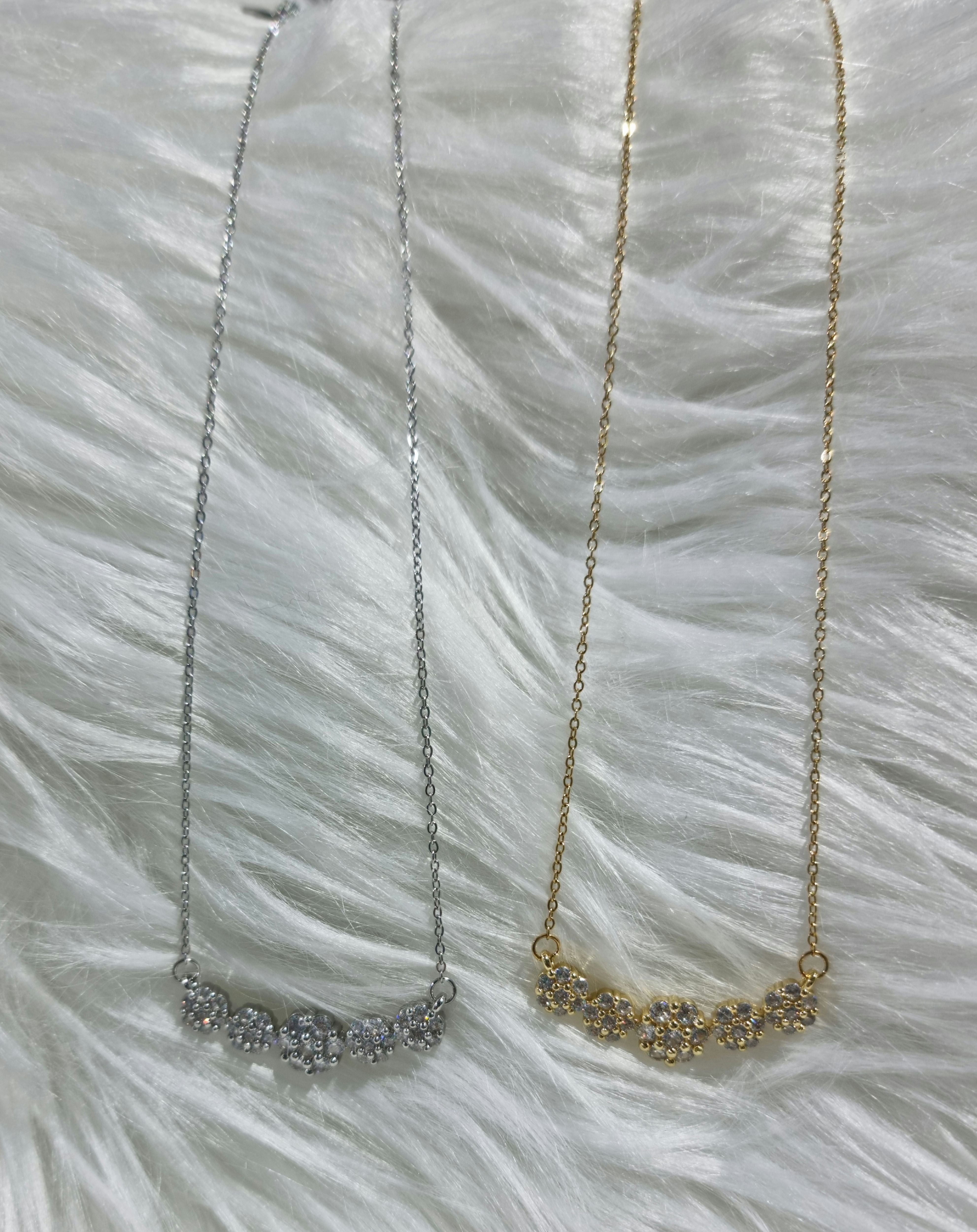 COLLANA STRASS(VARI COLORI)