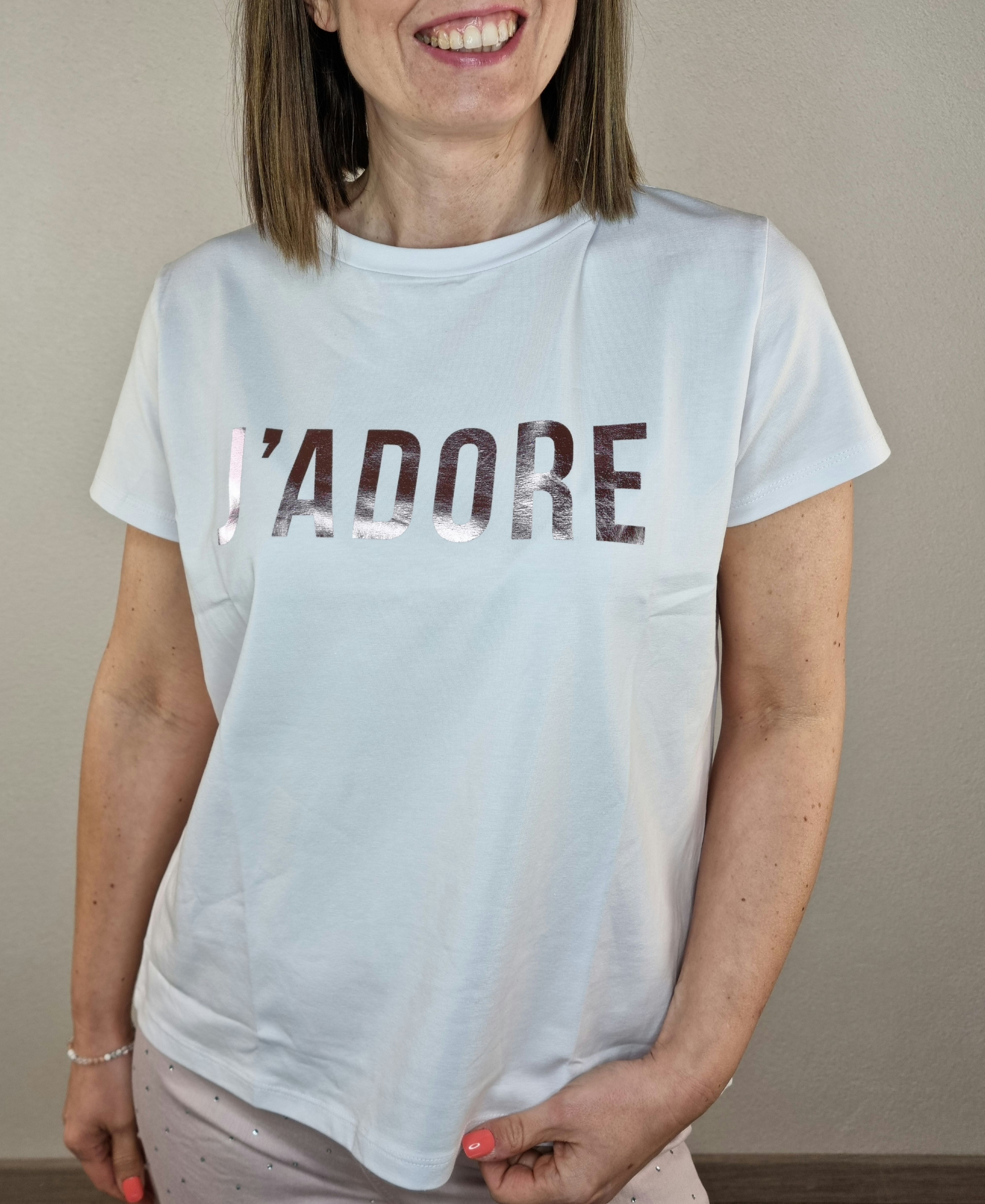 T-SHIRT COCCINELLA PINK j'adore