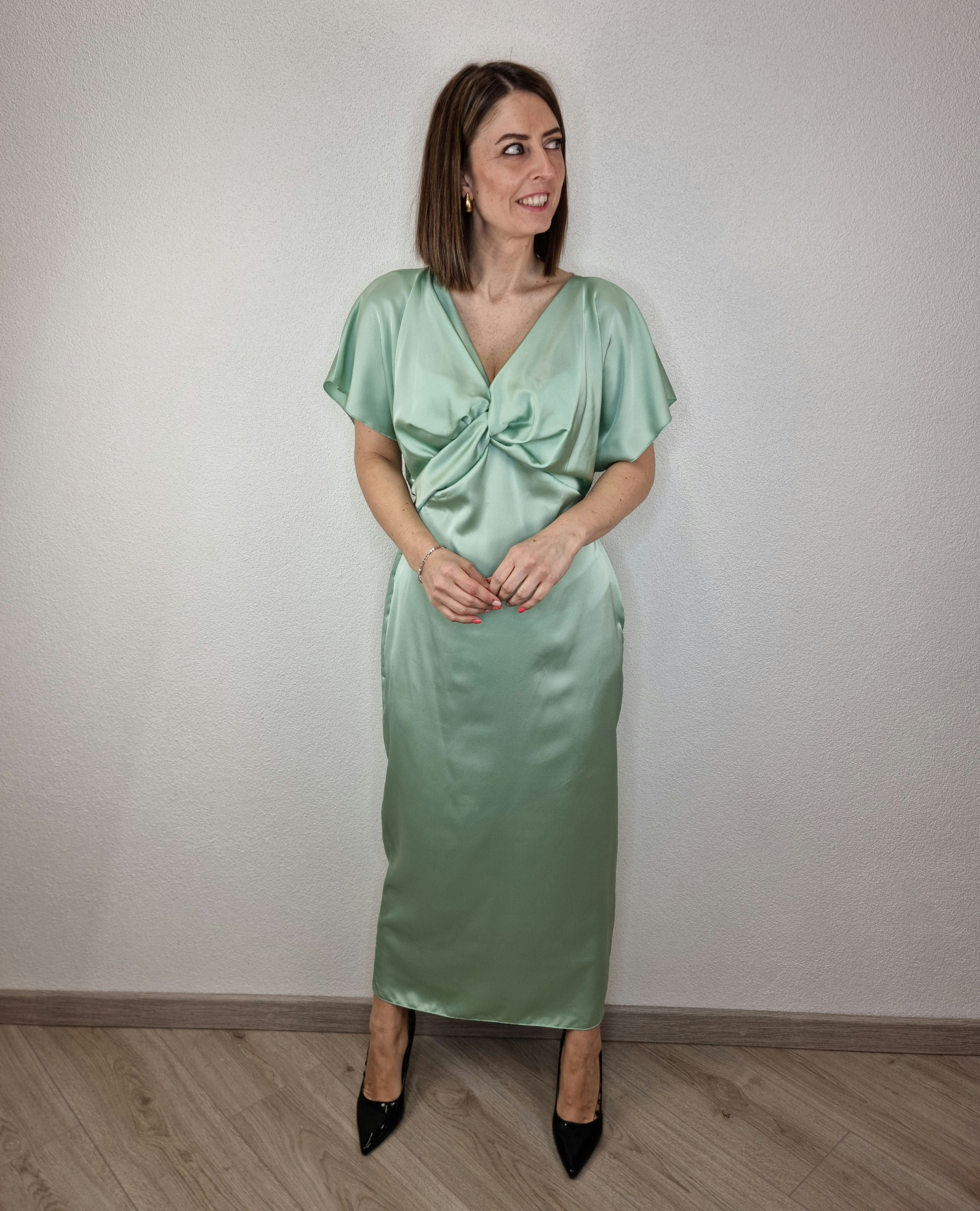 ABITO ALYSSA VERDE MENTA