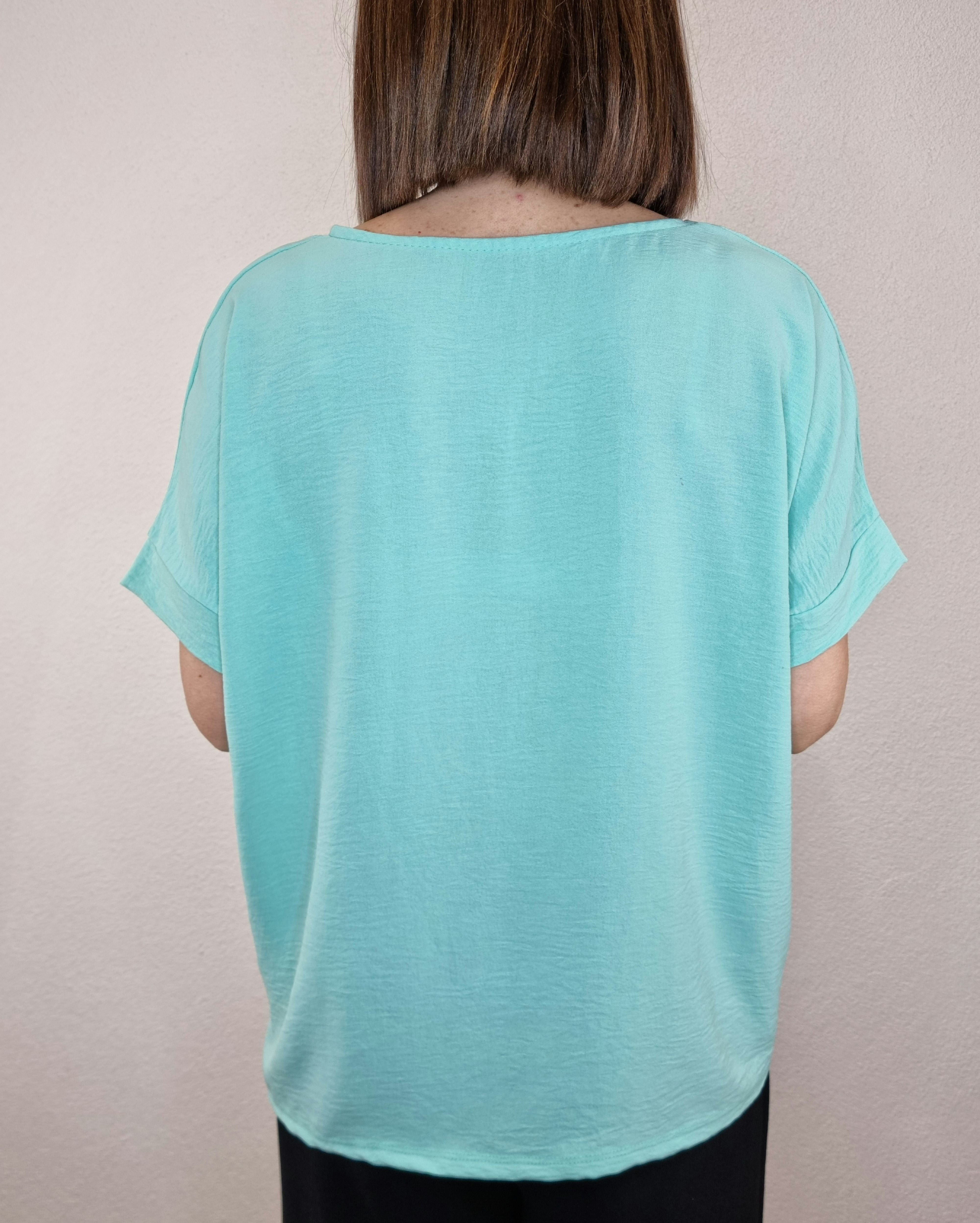 T-SHIRT BOTTONI TIFFANY