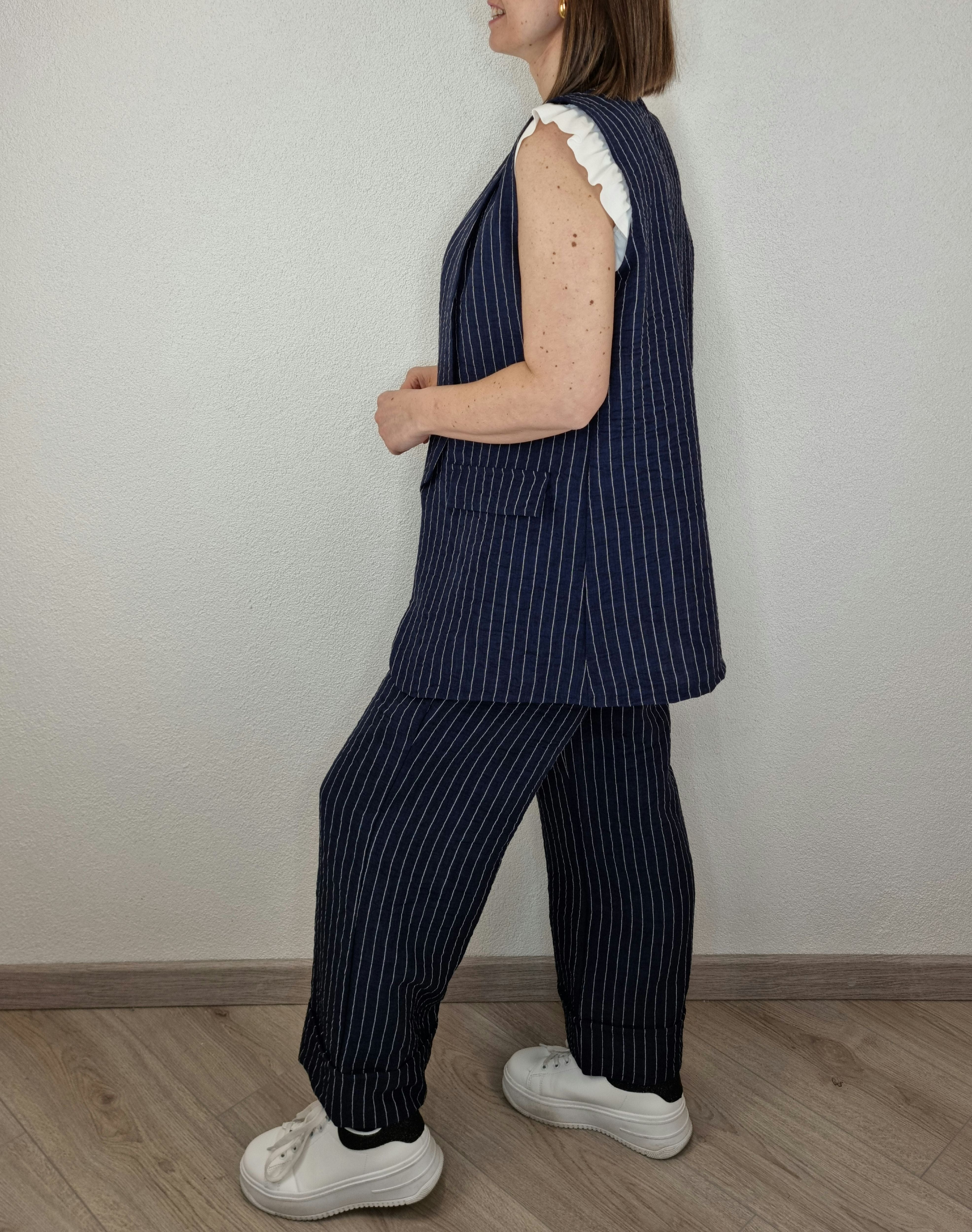 COORDINATO AMBRA BLU