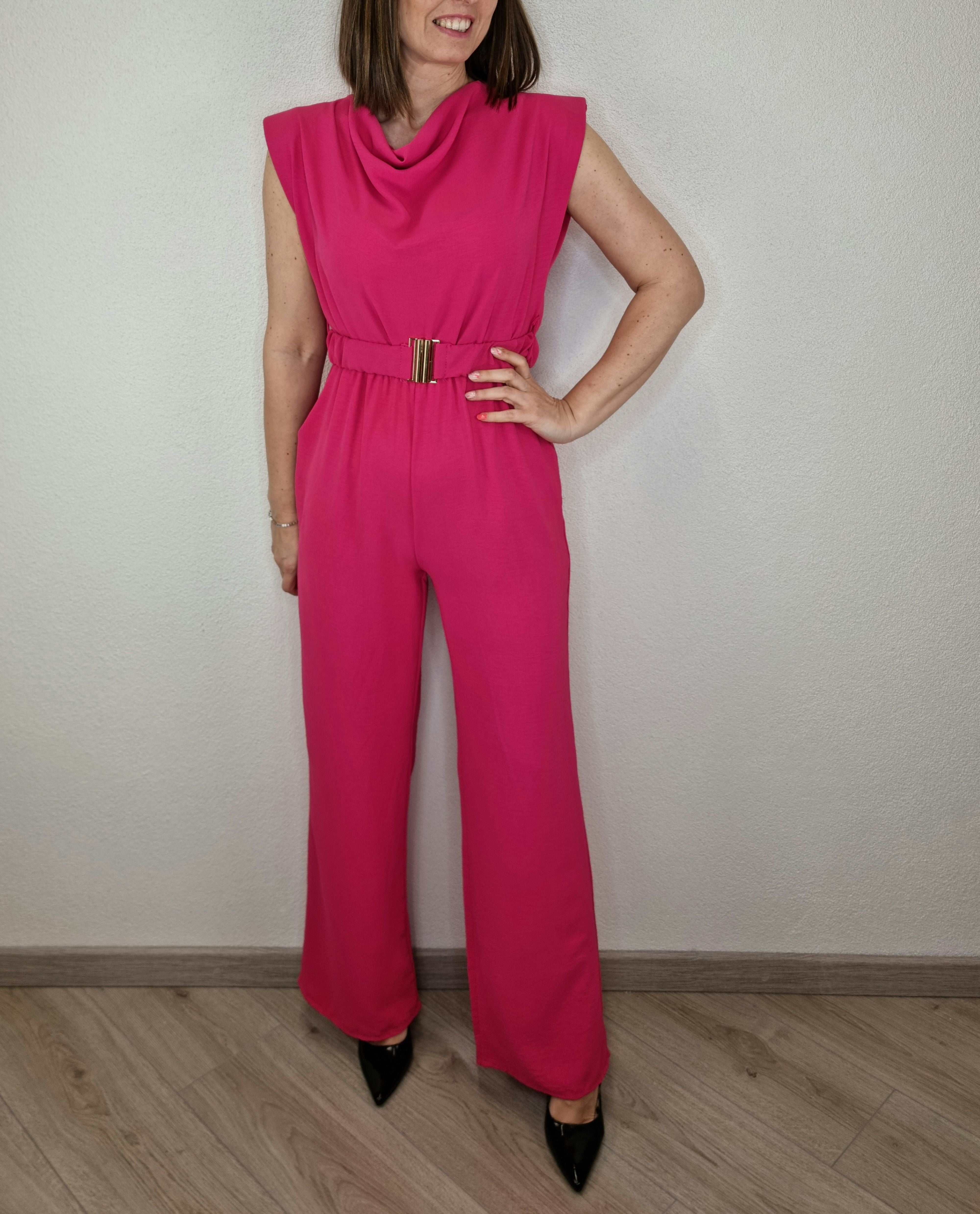 JUMPSUITE KATE FUCSIA