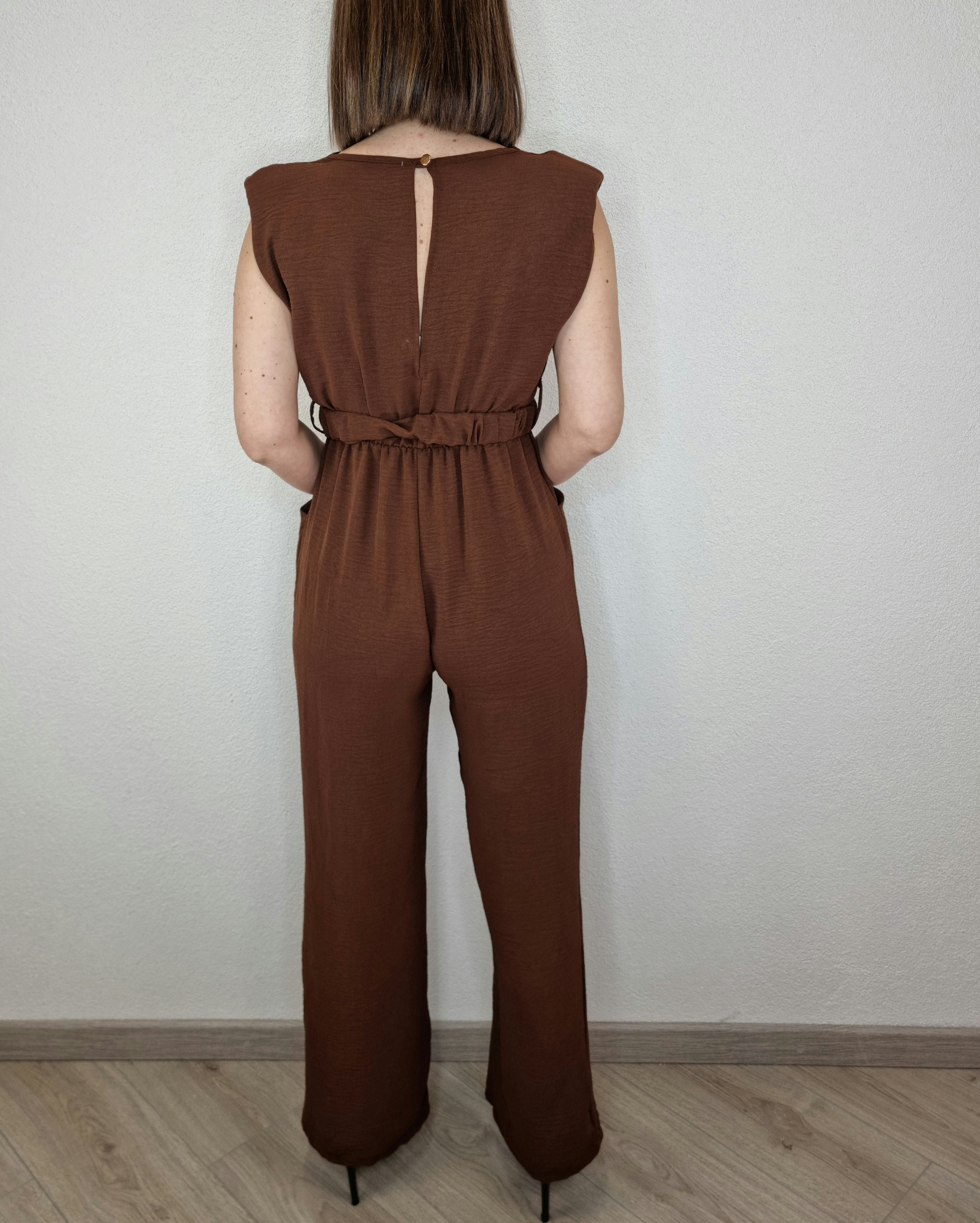 JUMPSUITE KATE CIOCCOLATO