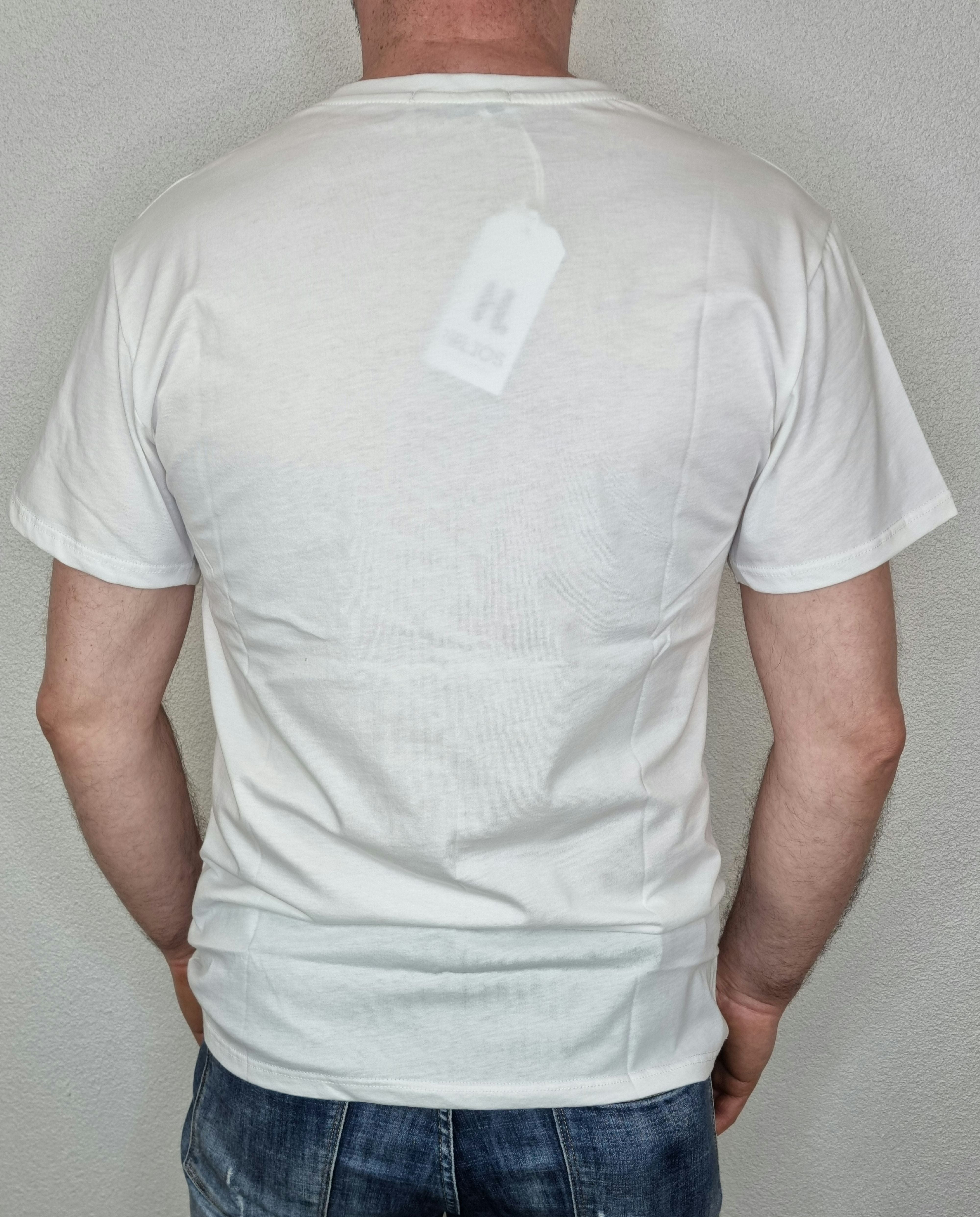 T-SHIRT UOMO HELIOS ART.HTS2519 BIANCA