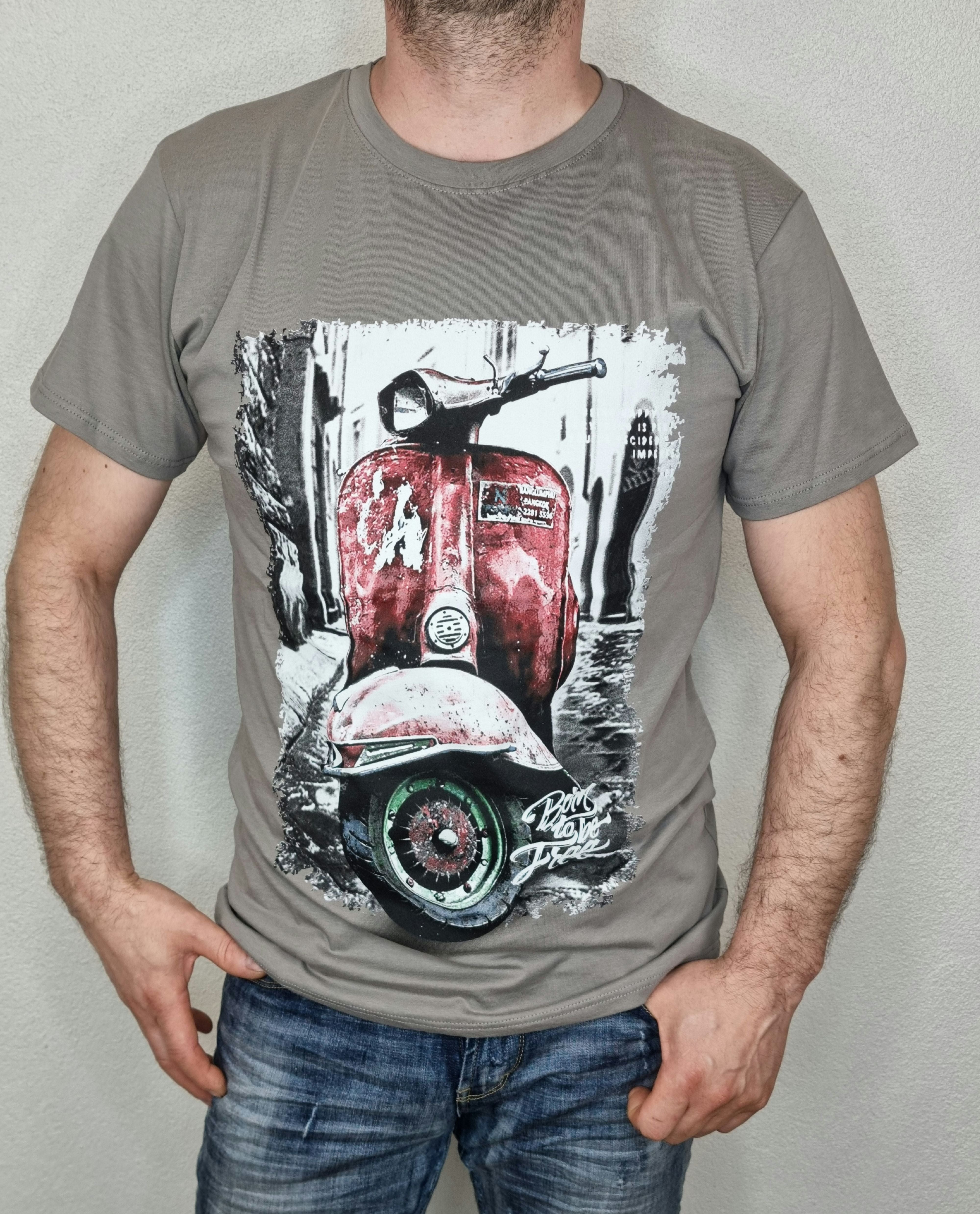 T-SHIRT UOMO HELIOS ART.HTS2521 GRIGIA