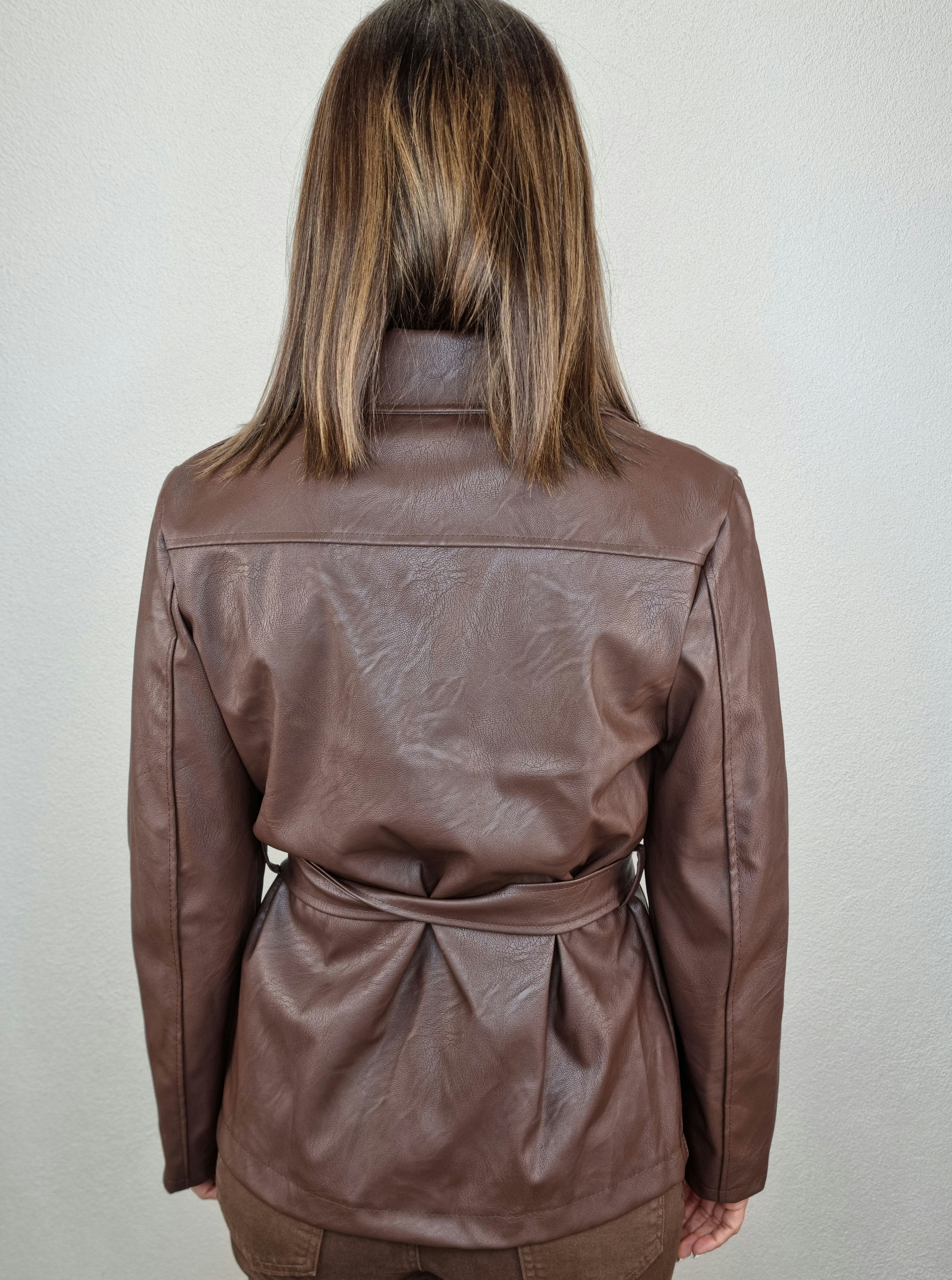 BLAZER MORO SIMIL PELLE