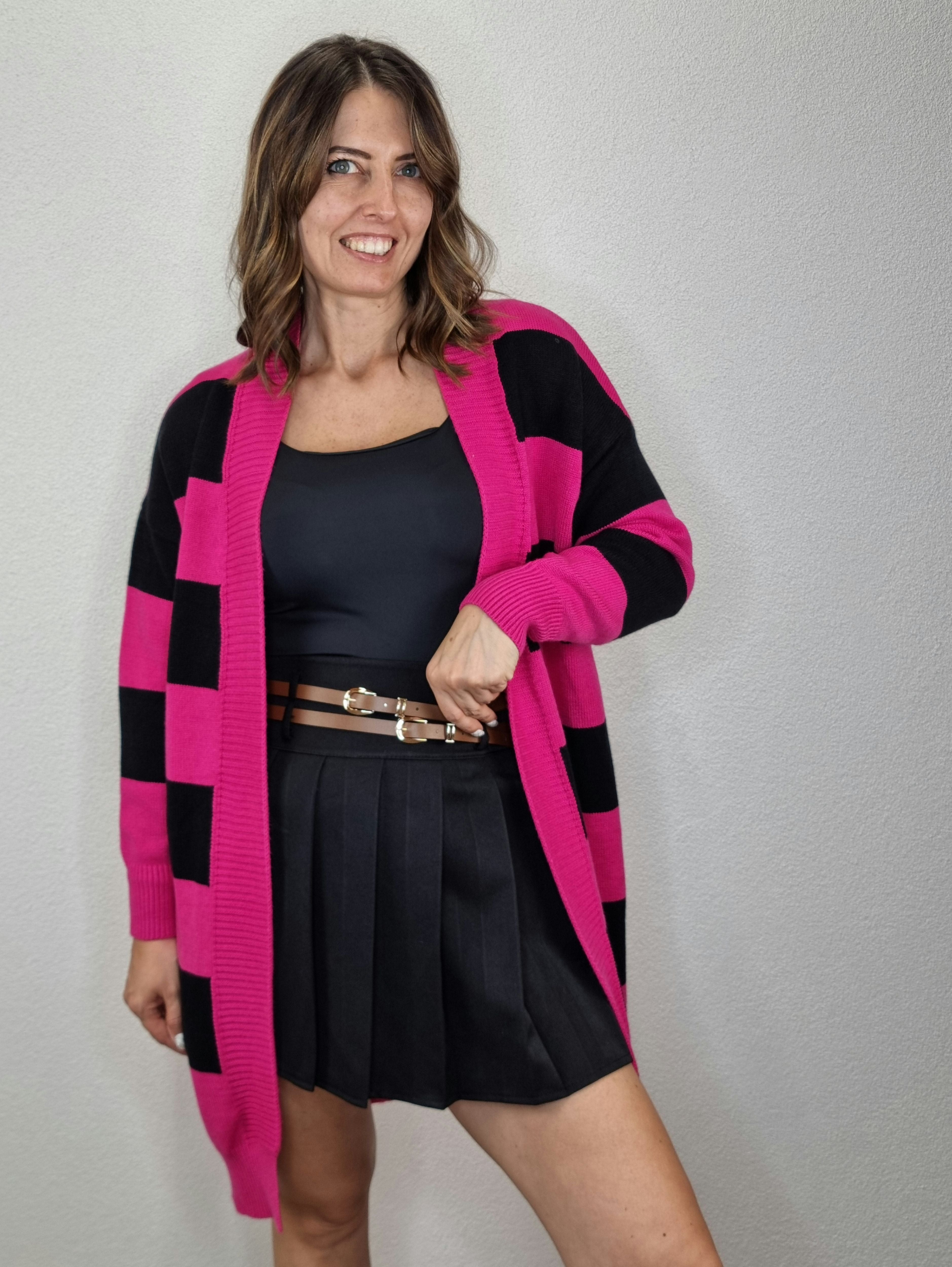 CARDIGAN RIGA FUCSIA