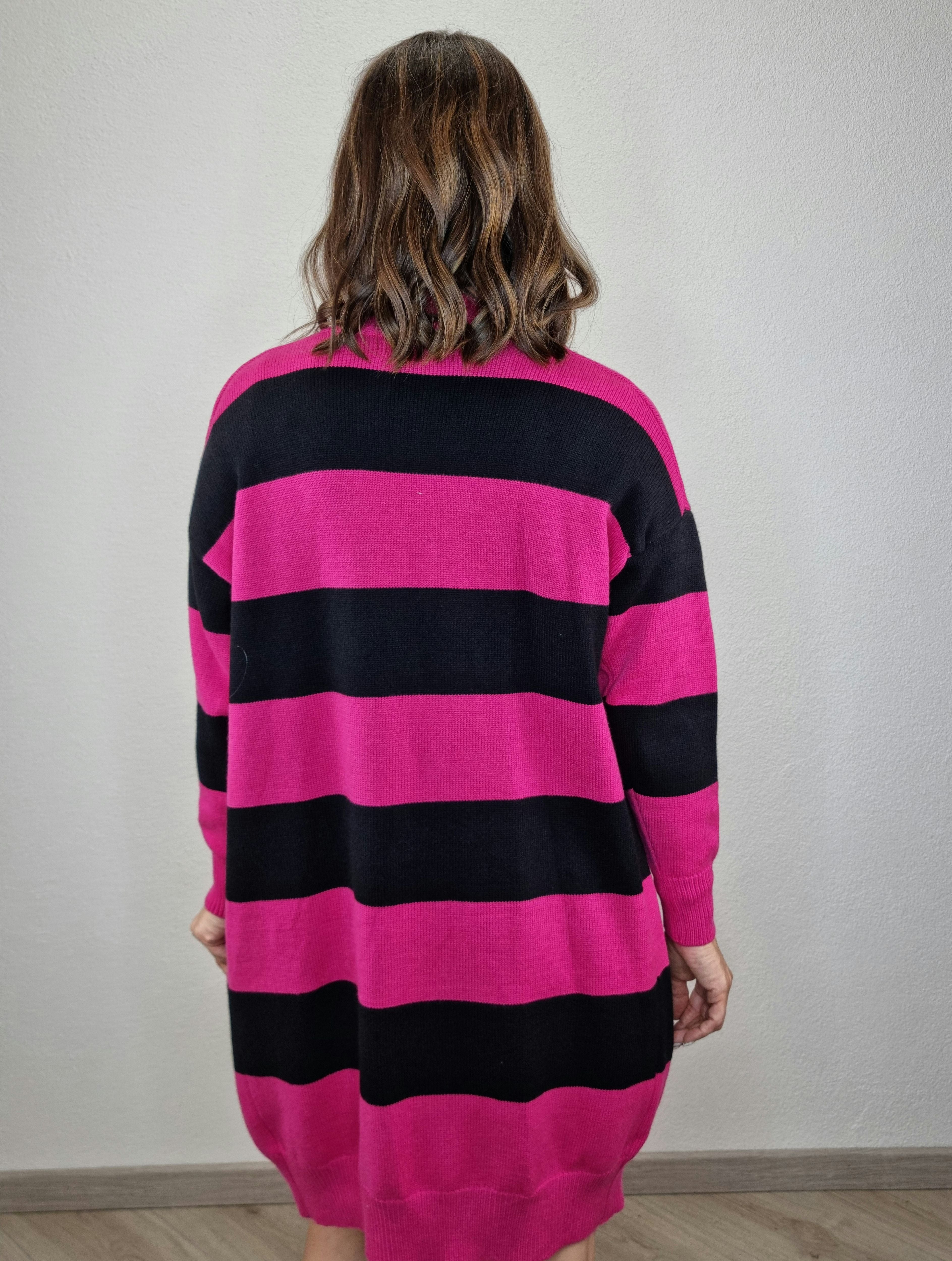 CARDIGAN RIGA FUCSIA