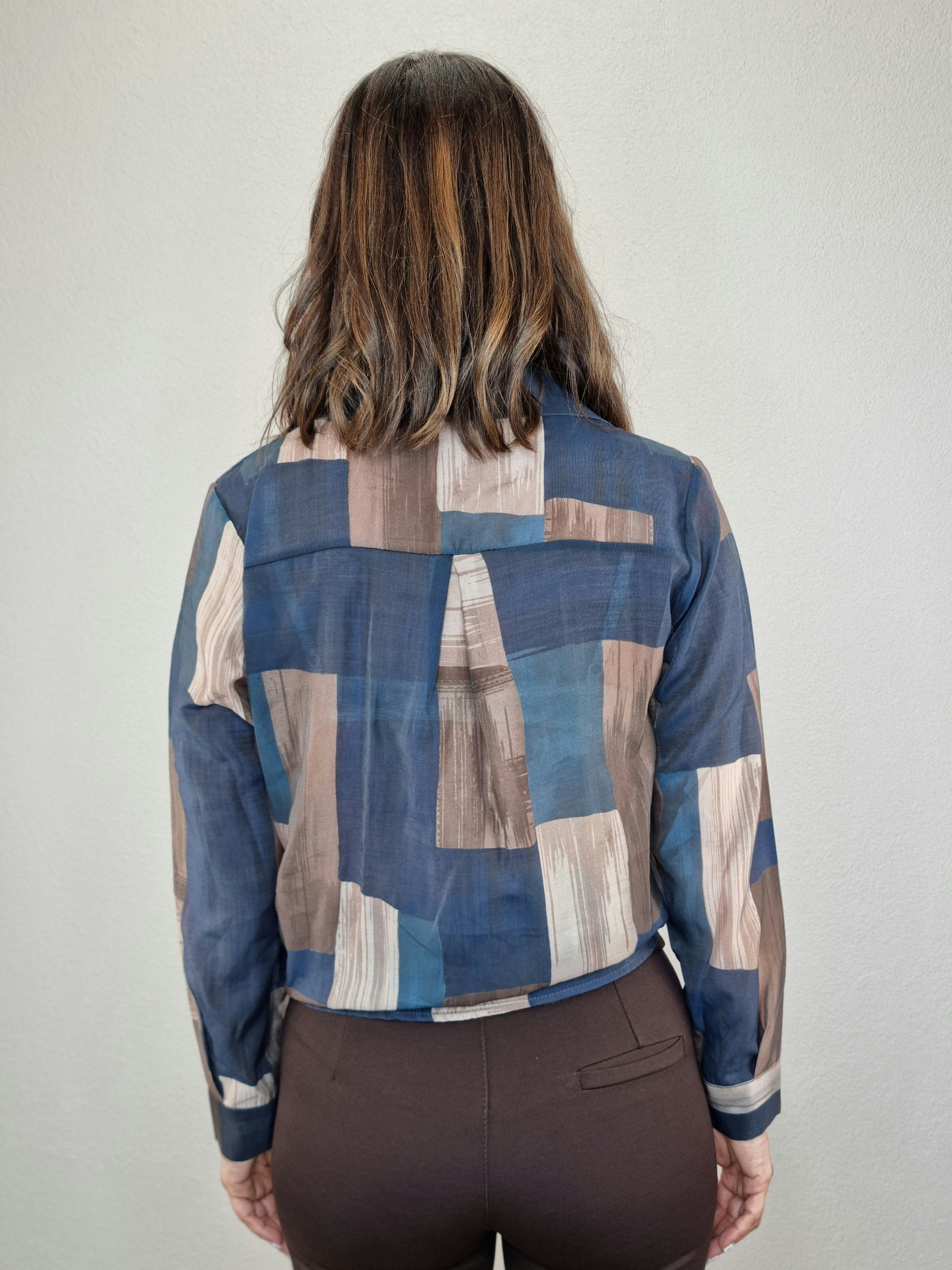 CAMICIA QUADRO BLU