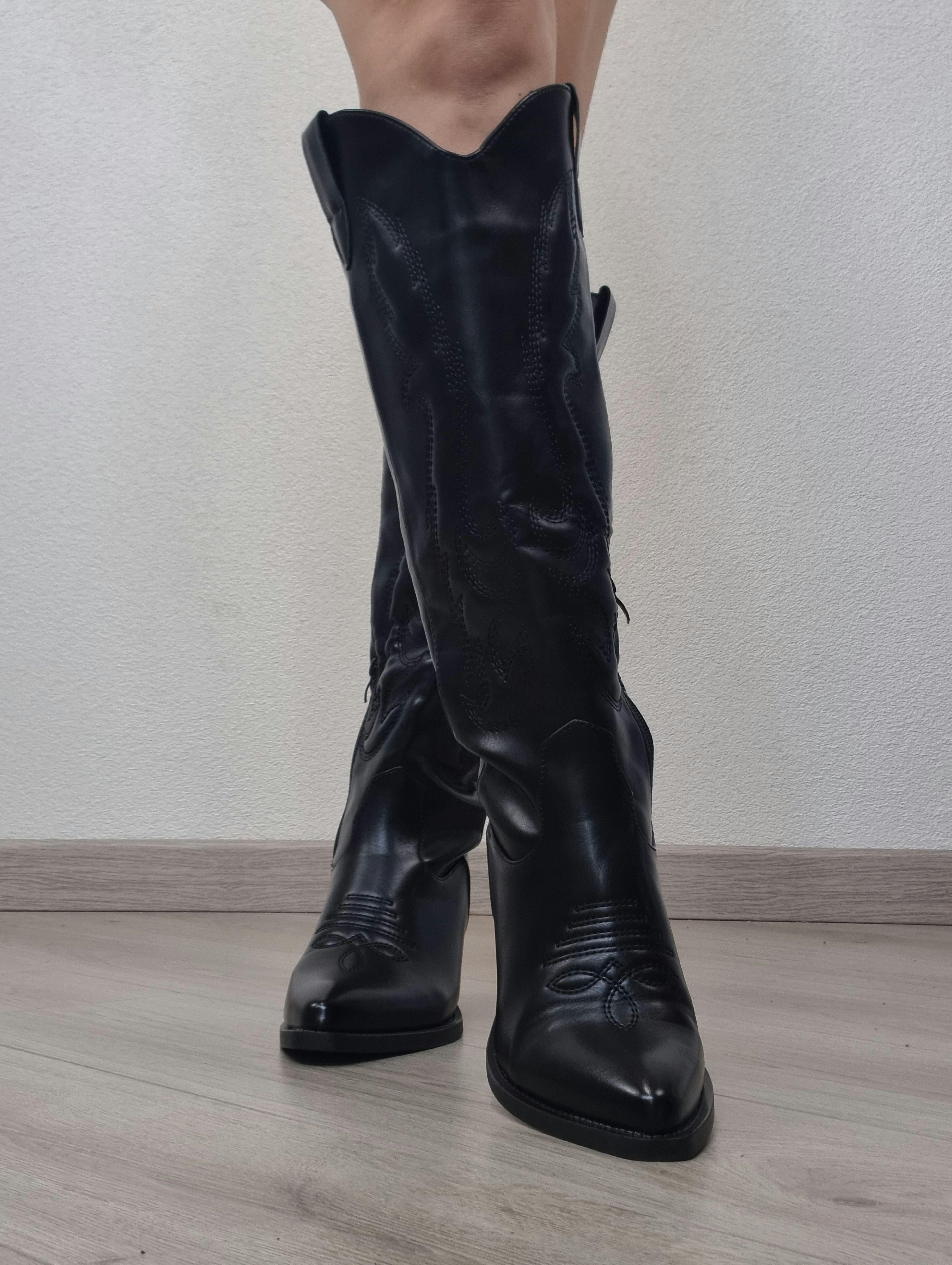 STIVALE TEXANO NERO