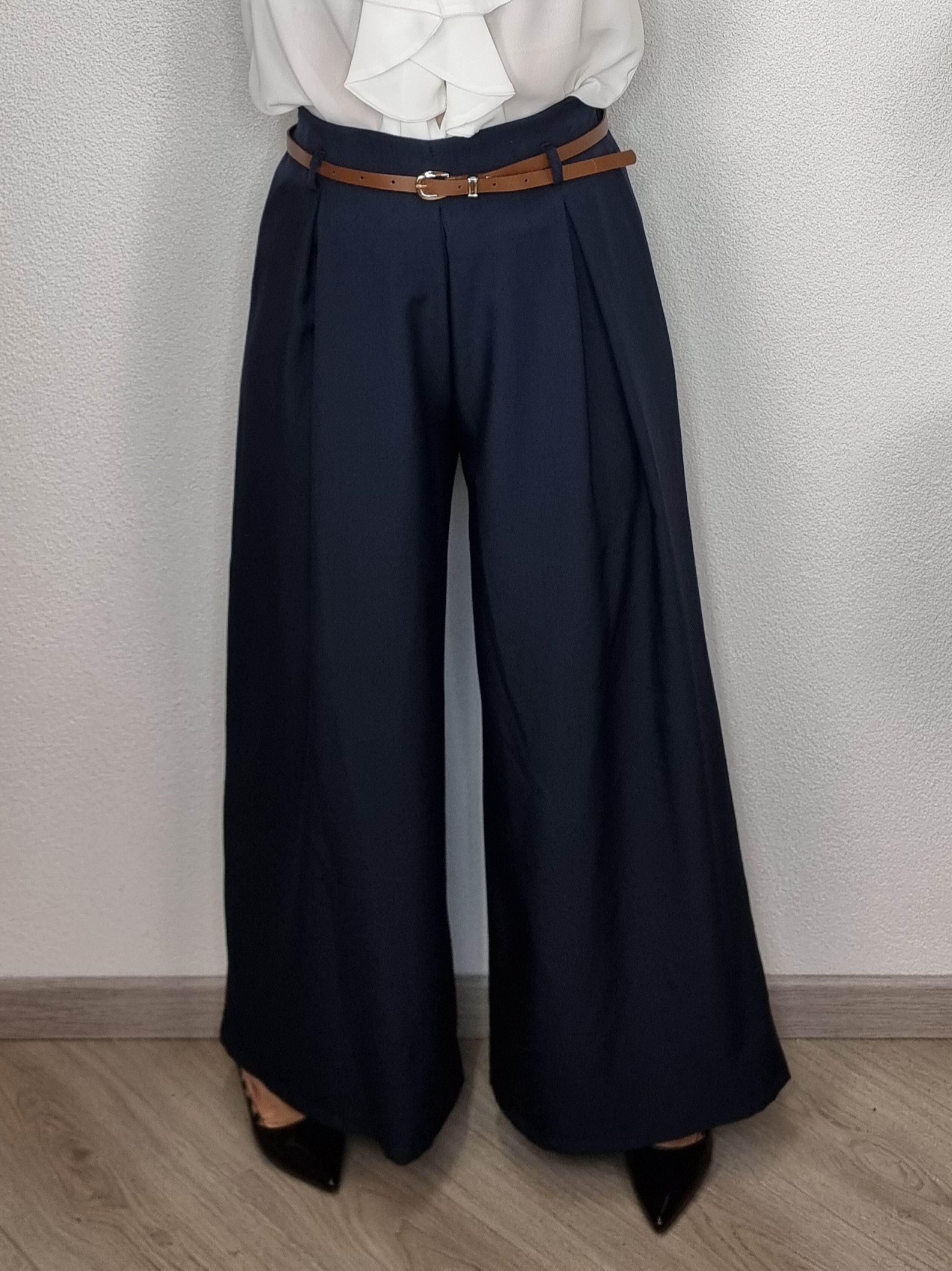 PANTALONE SHARON BLU