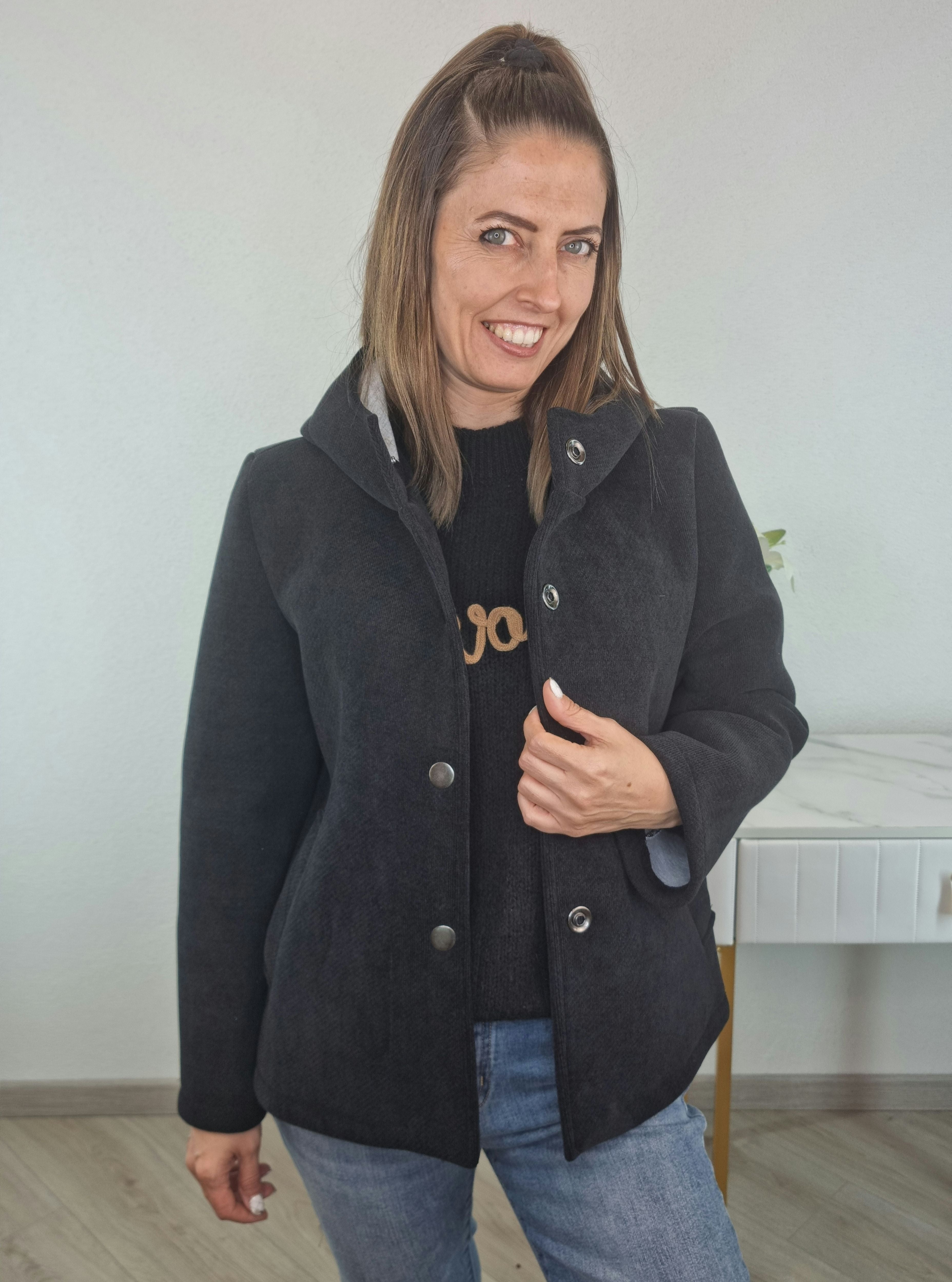 CAPPOTTO COSTINE NERO