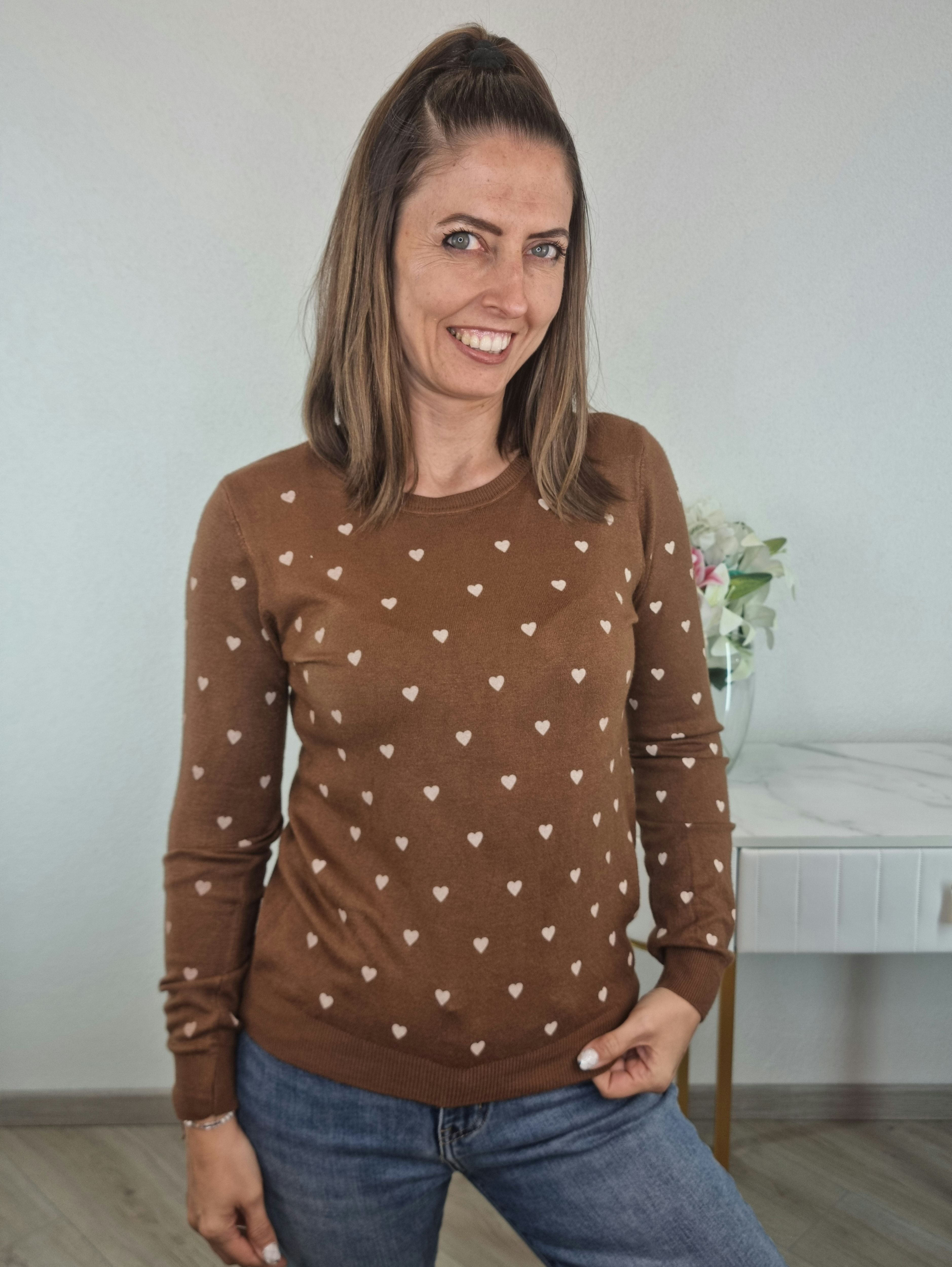 PULL CUORI MORO