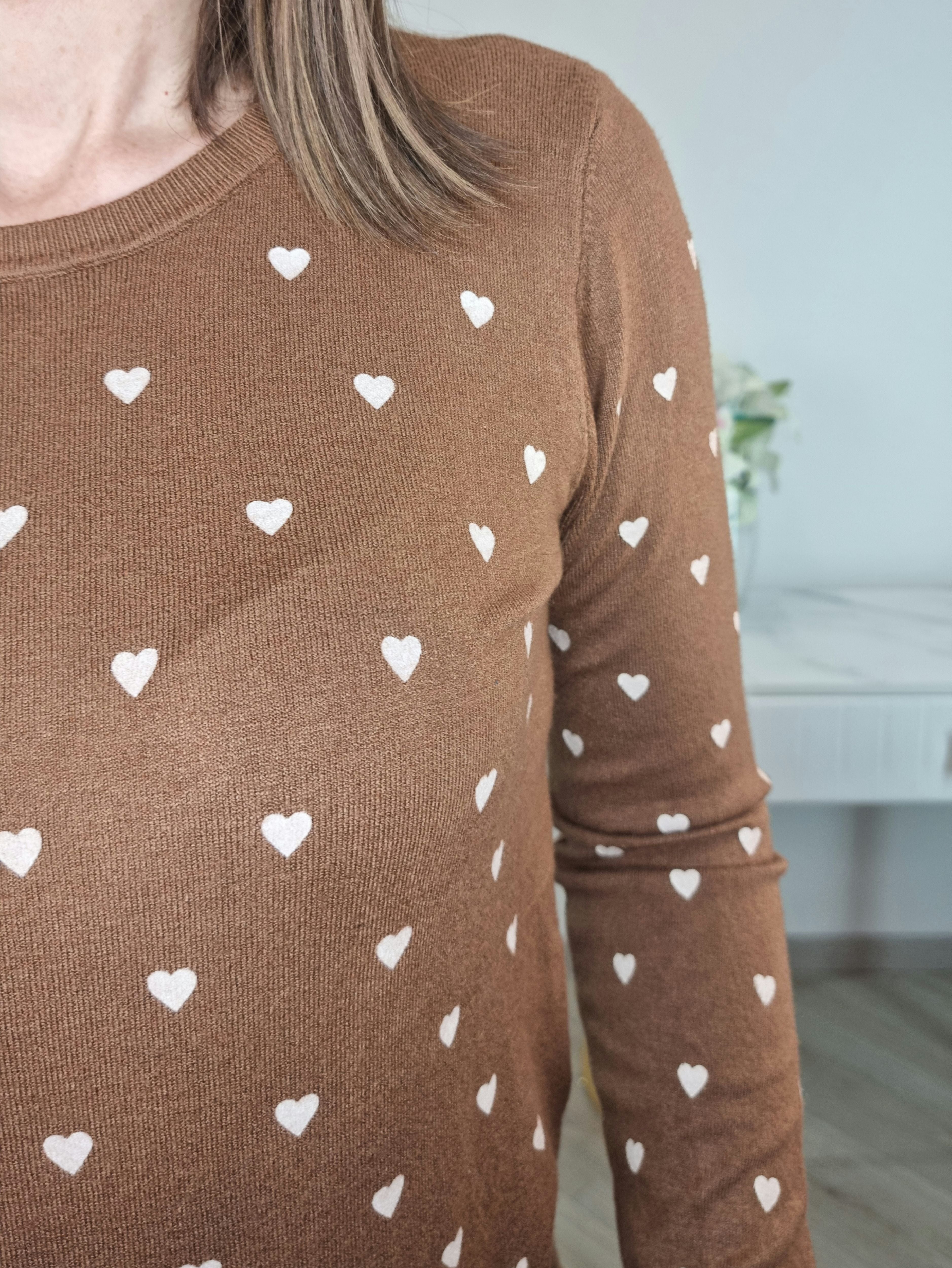 PULL CUORI MORO