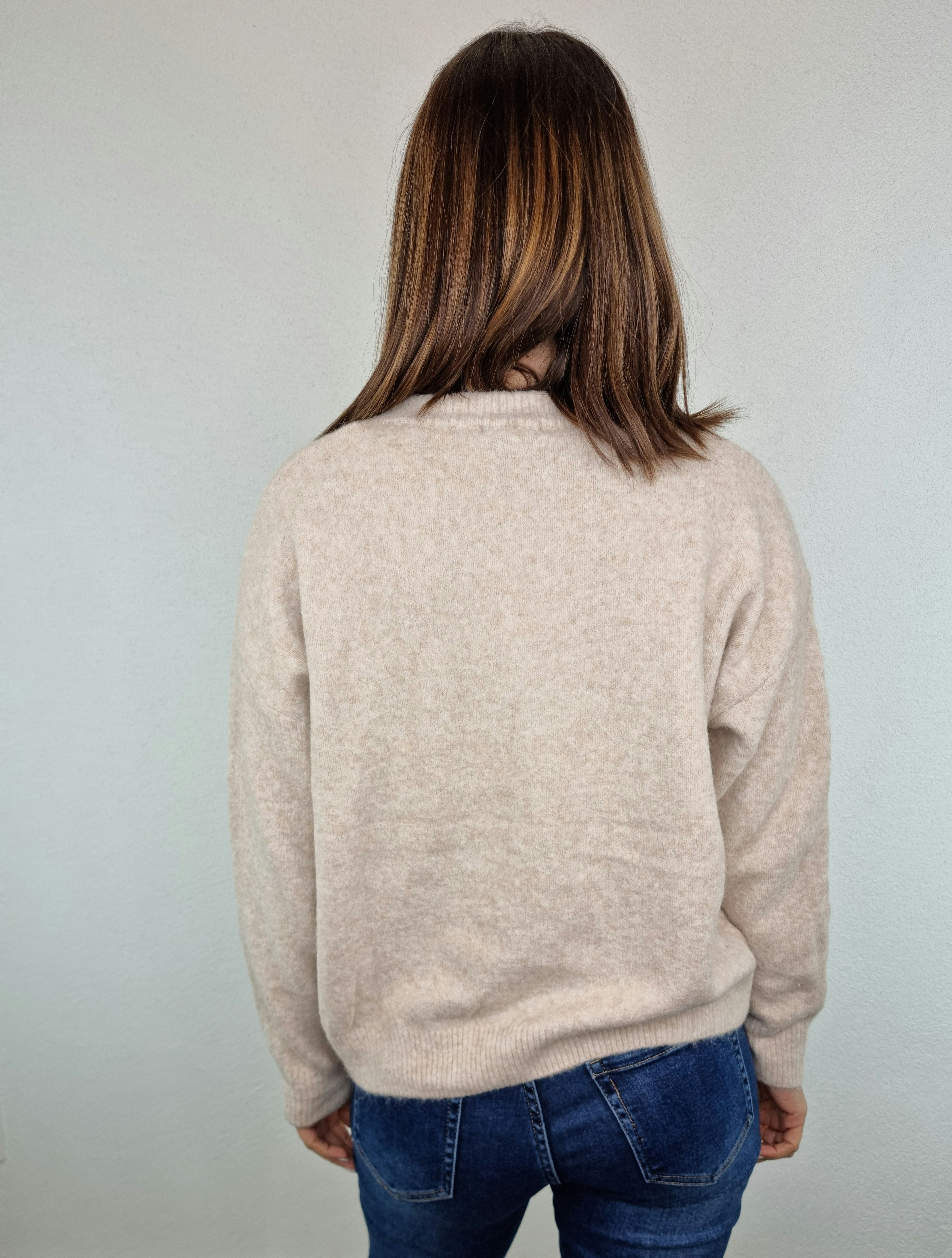 PULL CIVICO  NY BEIGE