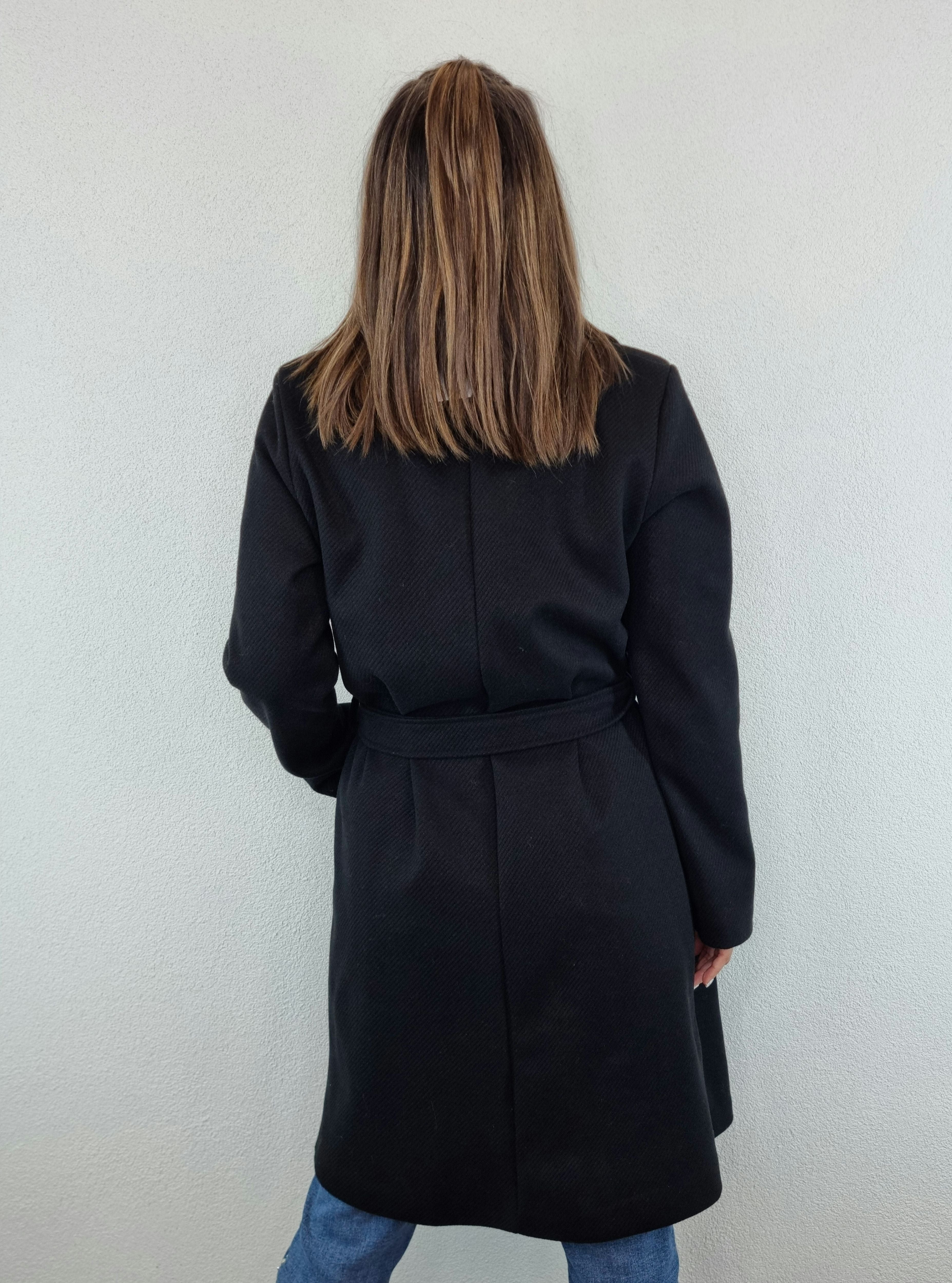 CAPPOTTO FIOCCO NERO