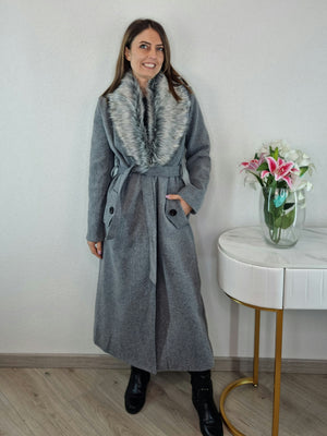 CAPPOTTO KIM GRIGIO