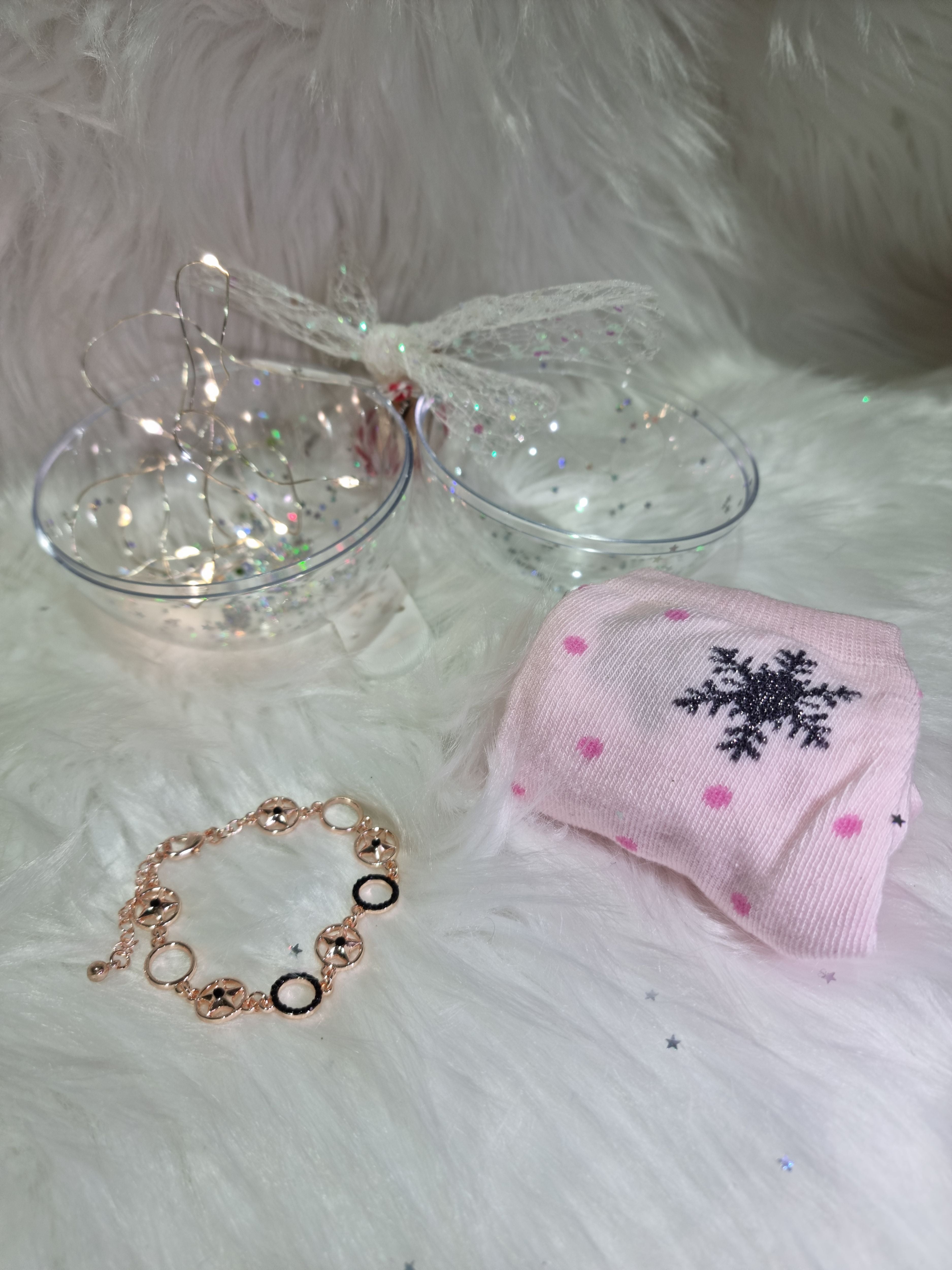 SFERA MILLE LUCI CALZINO E CIONDOLO STELLA