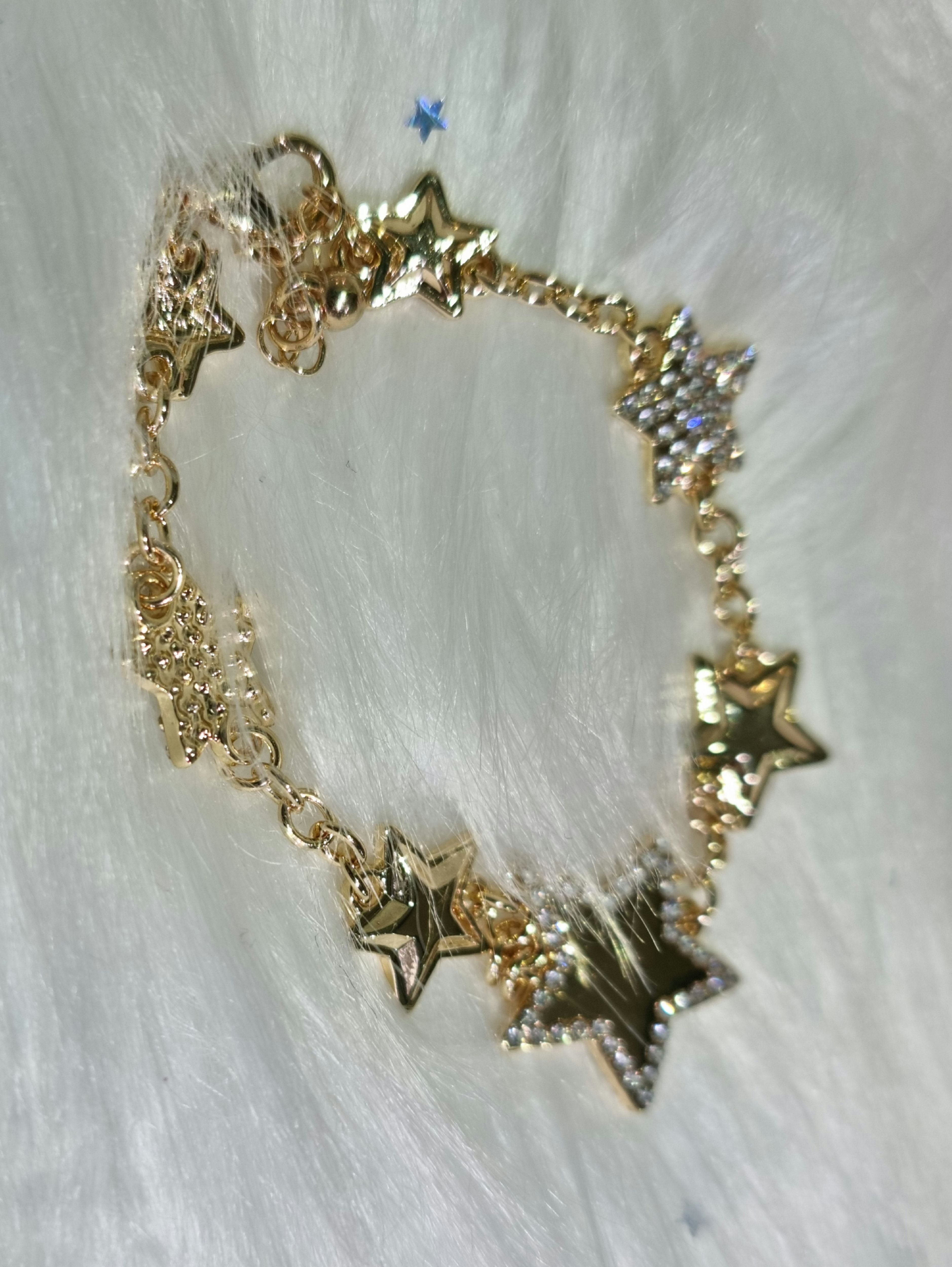 SFERA MILLE LUCI CALZINO E CIONDOLO STELLA STRASS