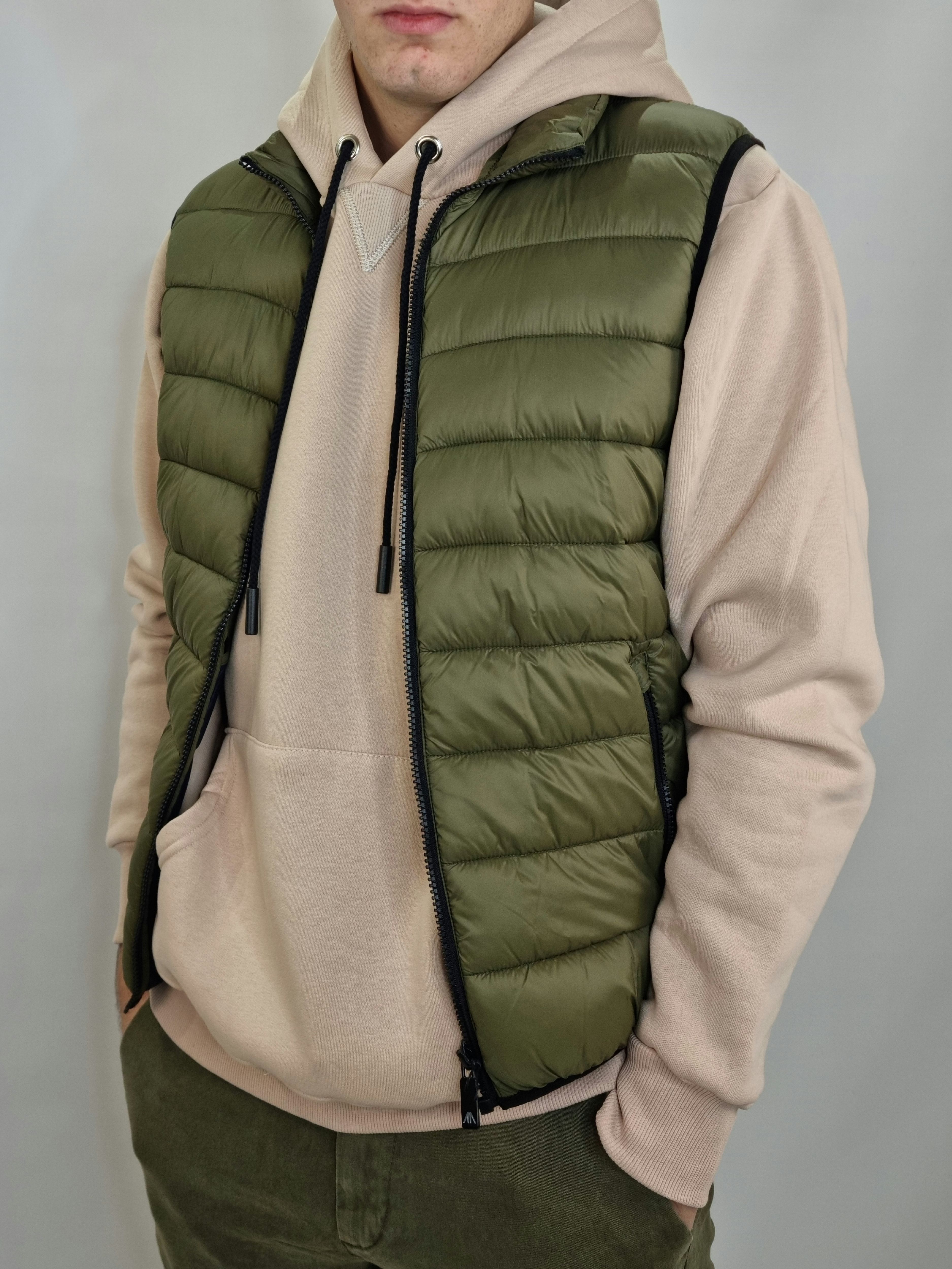 Gilet verde uomo EL-NV-U5
