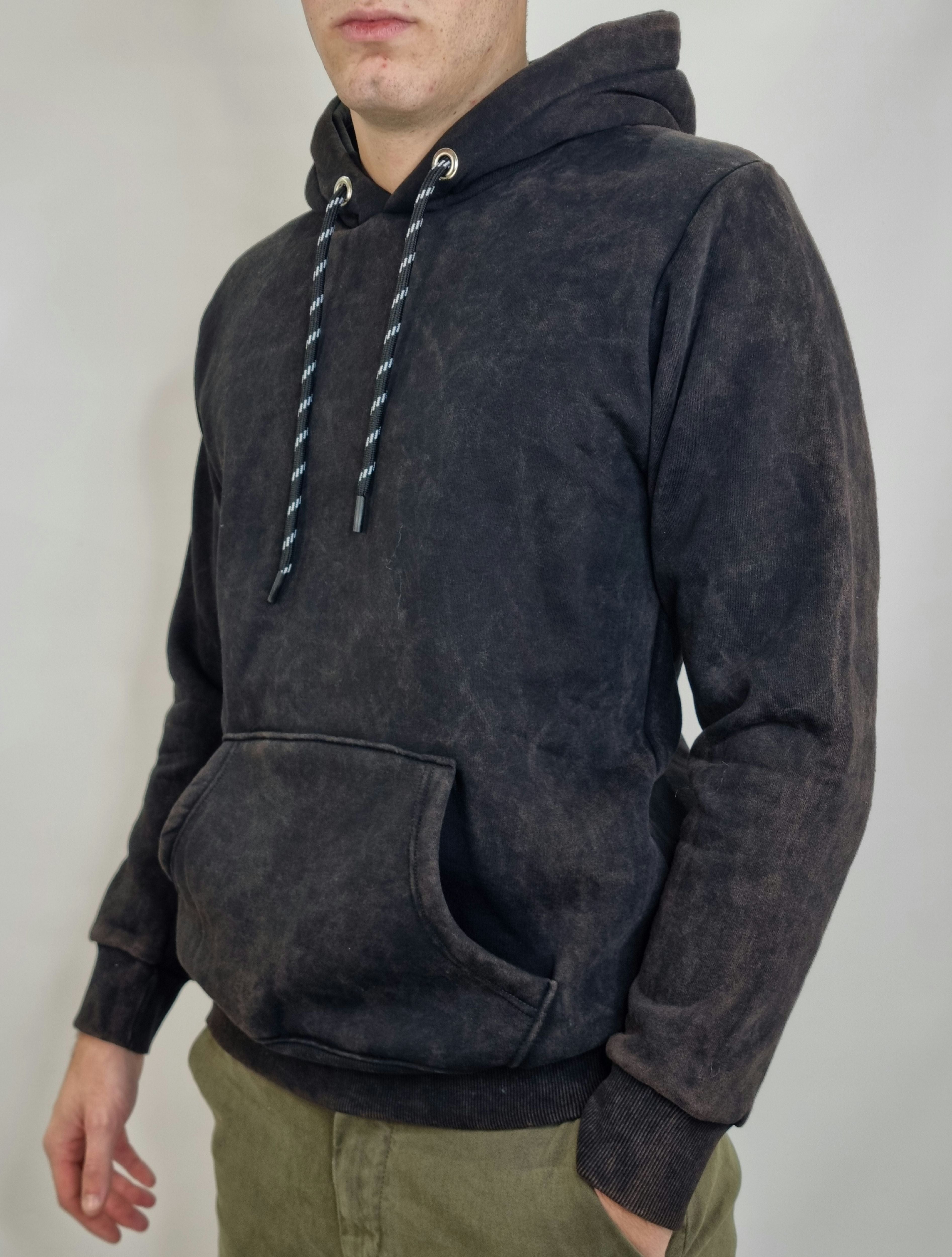 Felpa uomo helios art.u903 nera