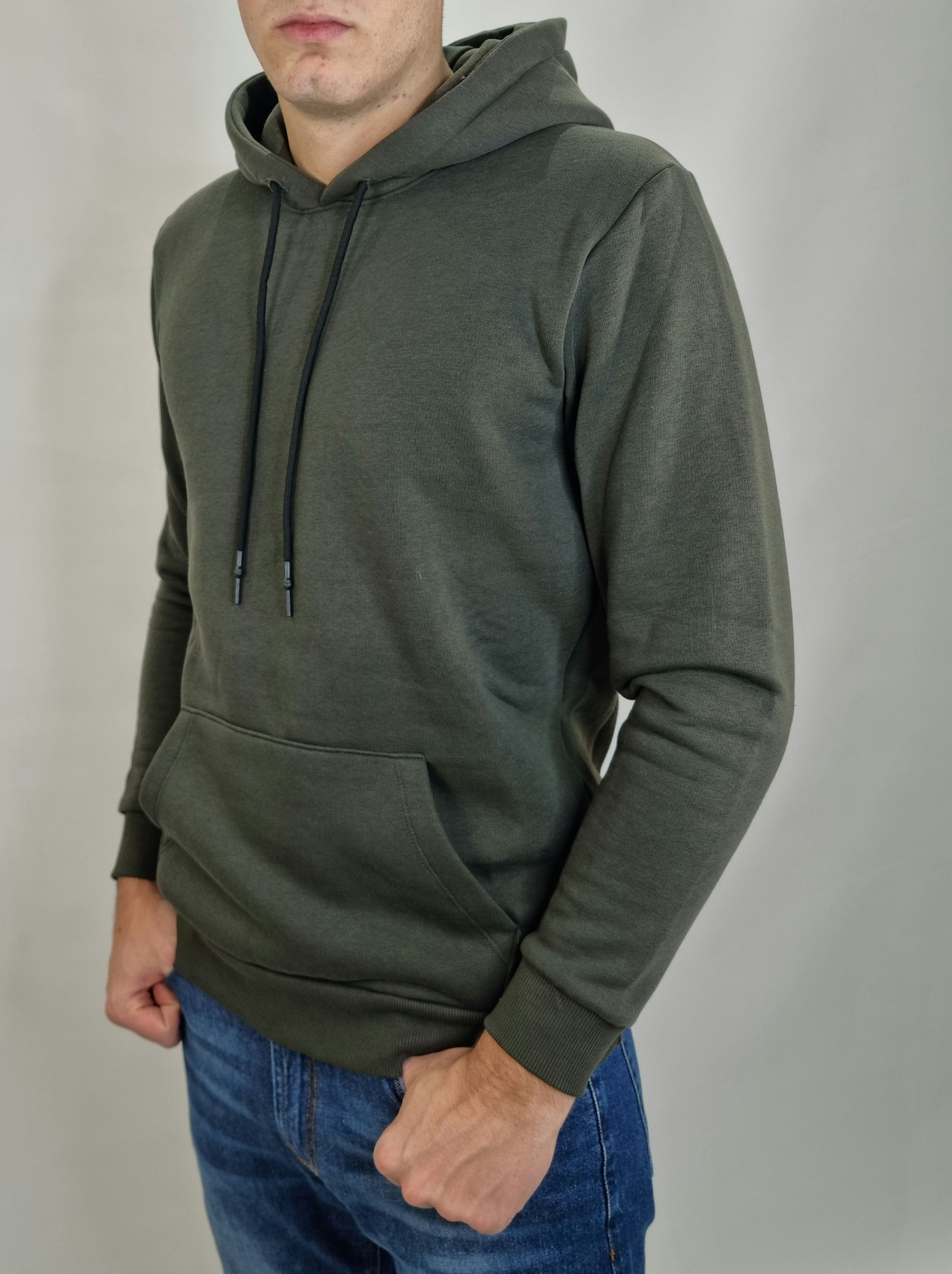 Felpa uomo helios art.x8-379 verde