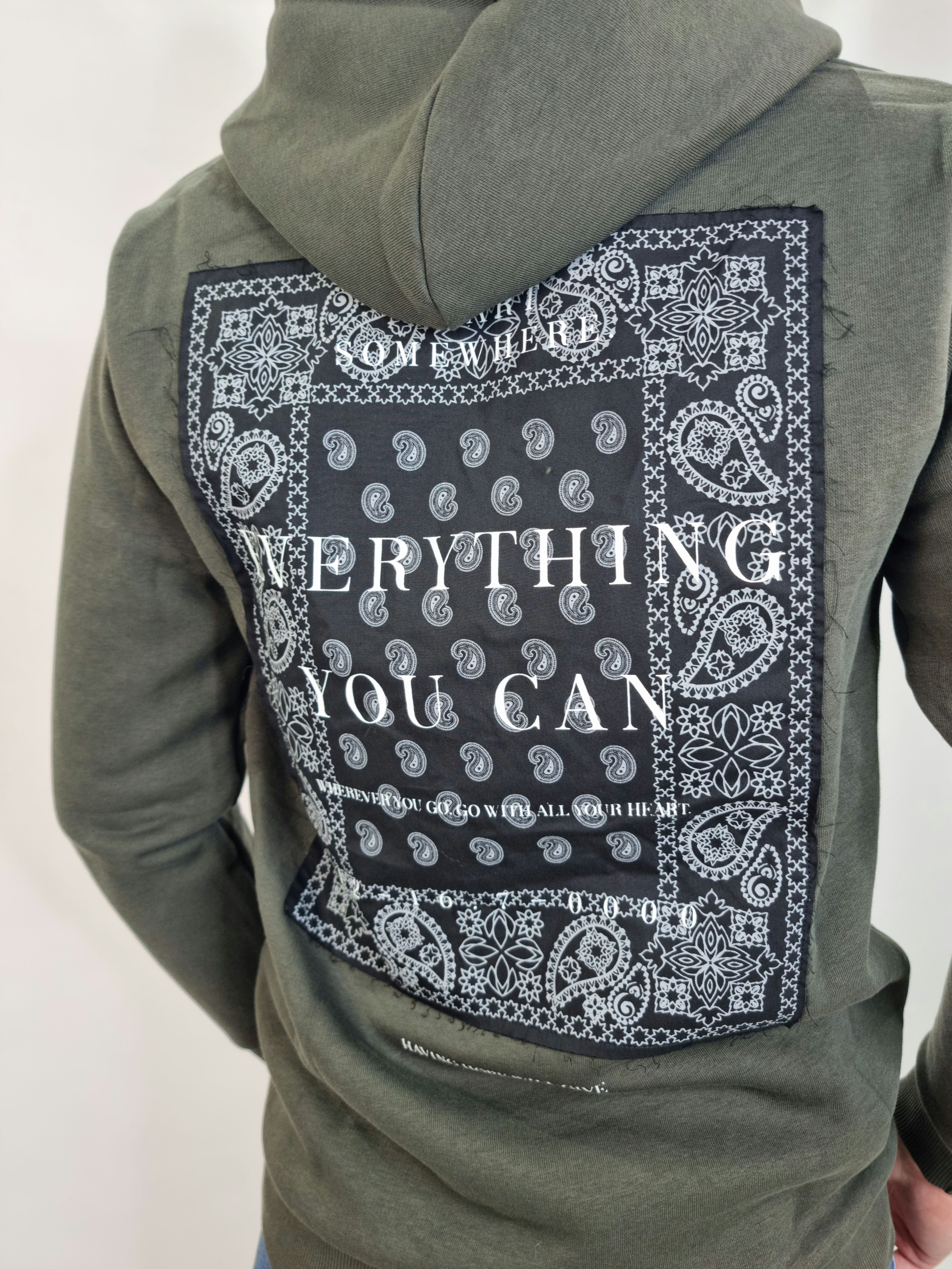 Felpa uomo helios art.x8-379 verde