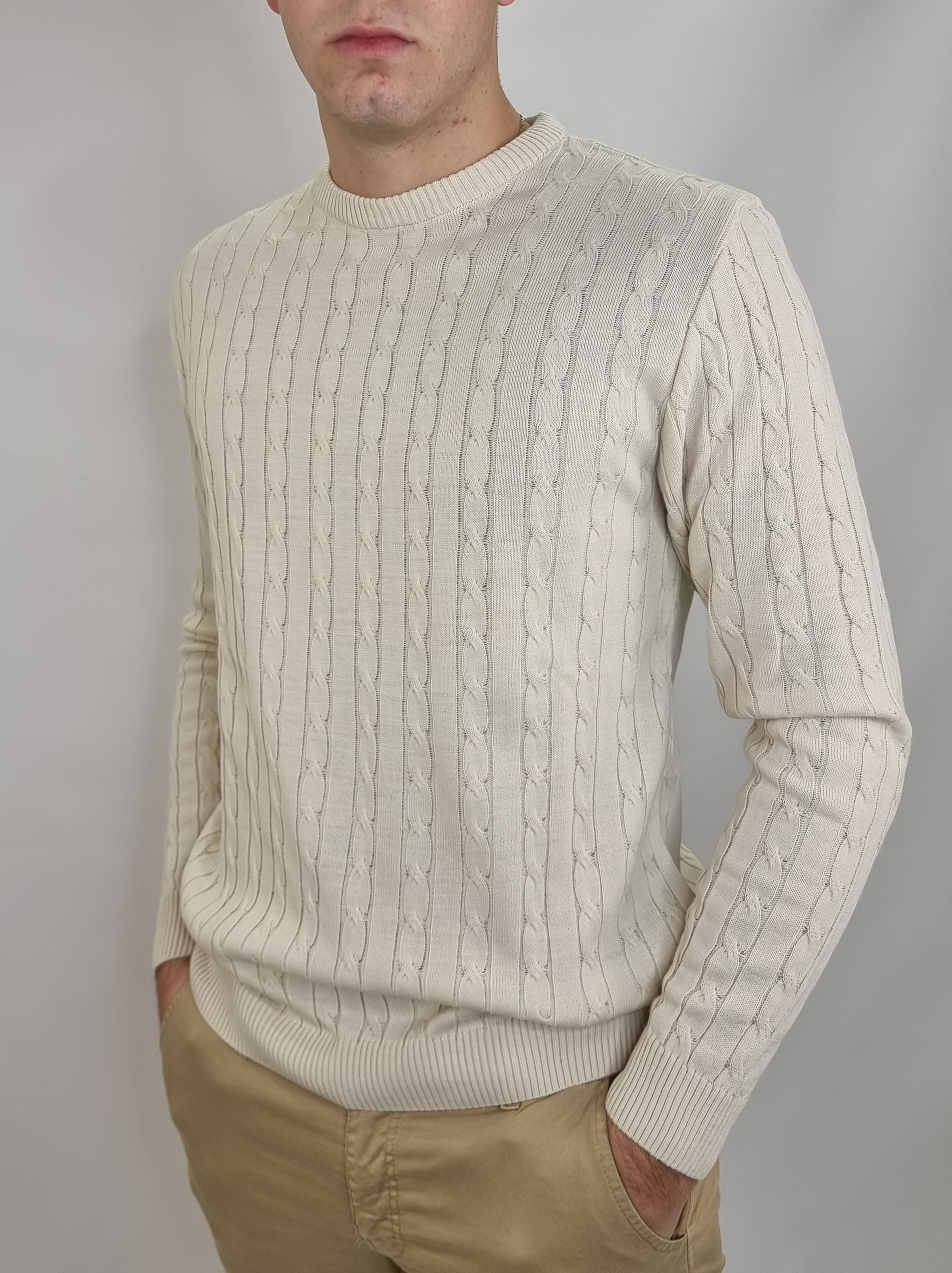 PULL HELIOS ART.25404 BEIGE