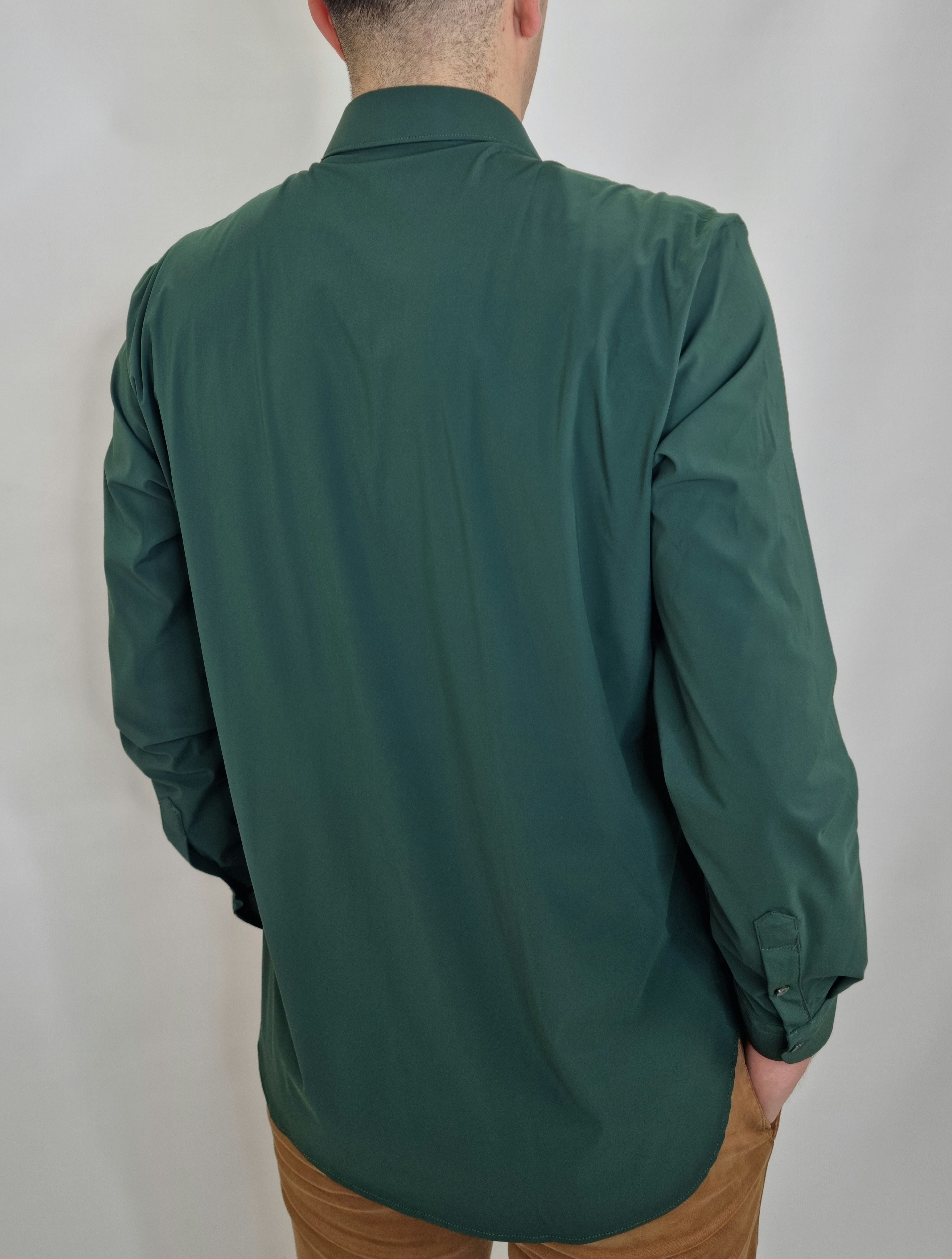 CAMICIA UOMO FB PERFORMANCE VERDE