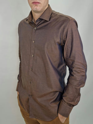 CAMICIA UOMO FB ART.POMMERY MORO