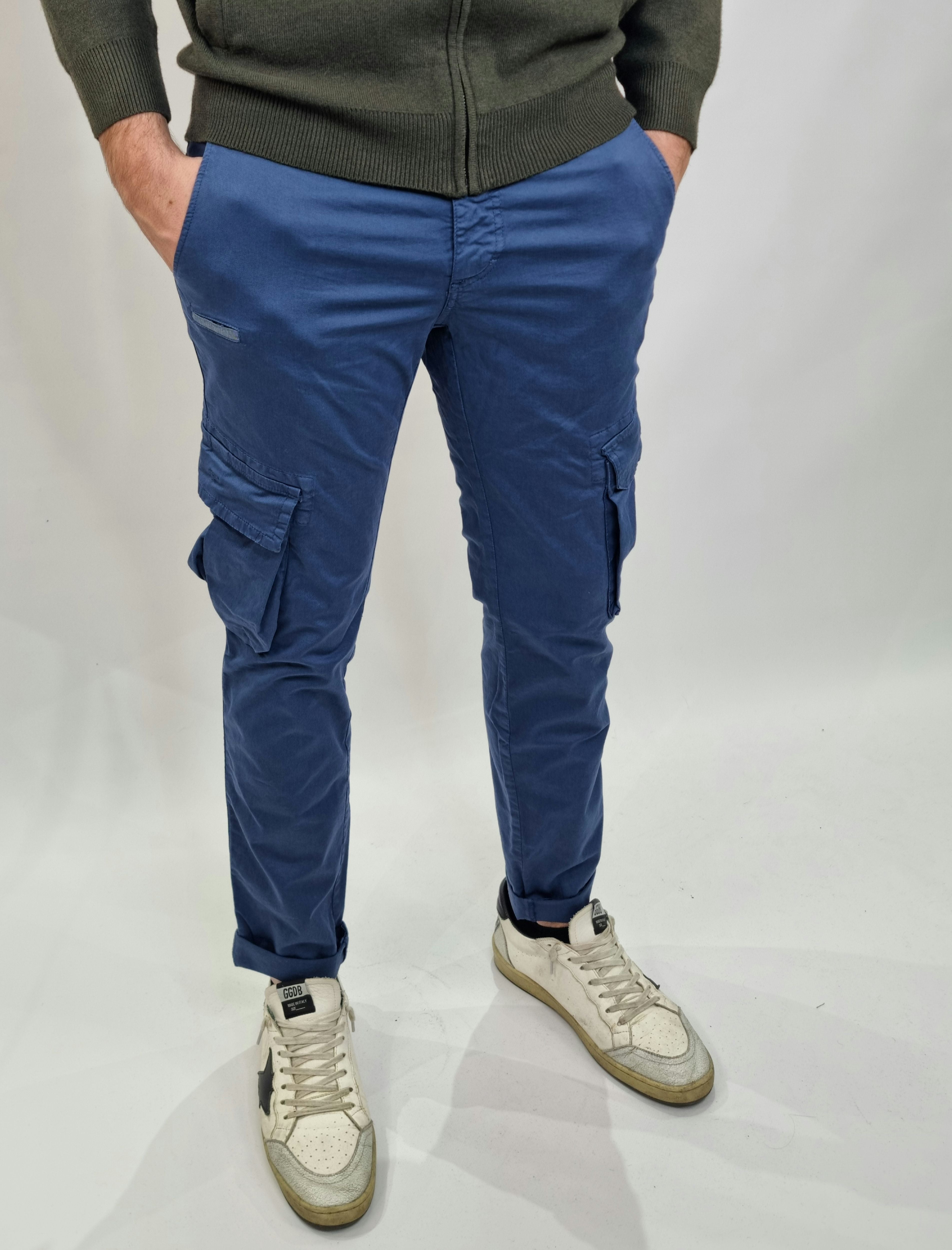 Cargo UOMO FB Tornado blu