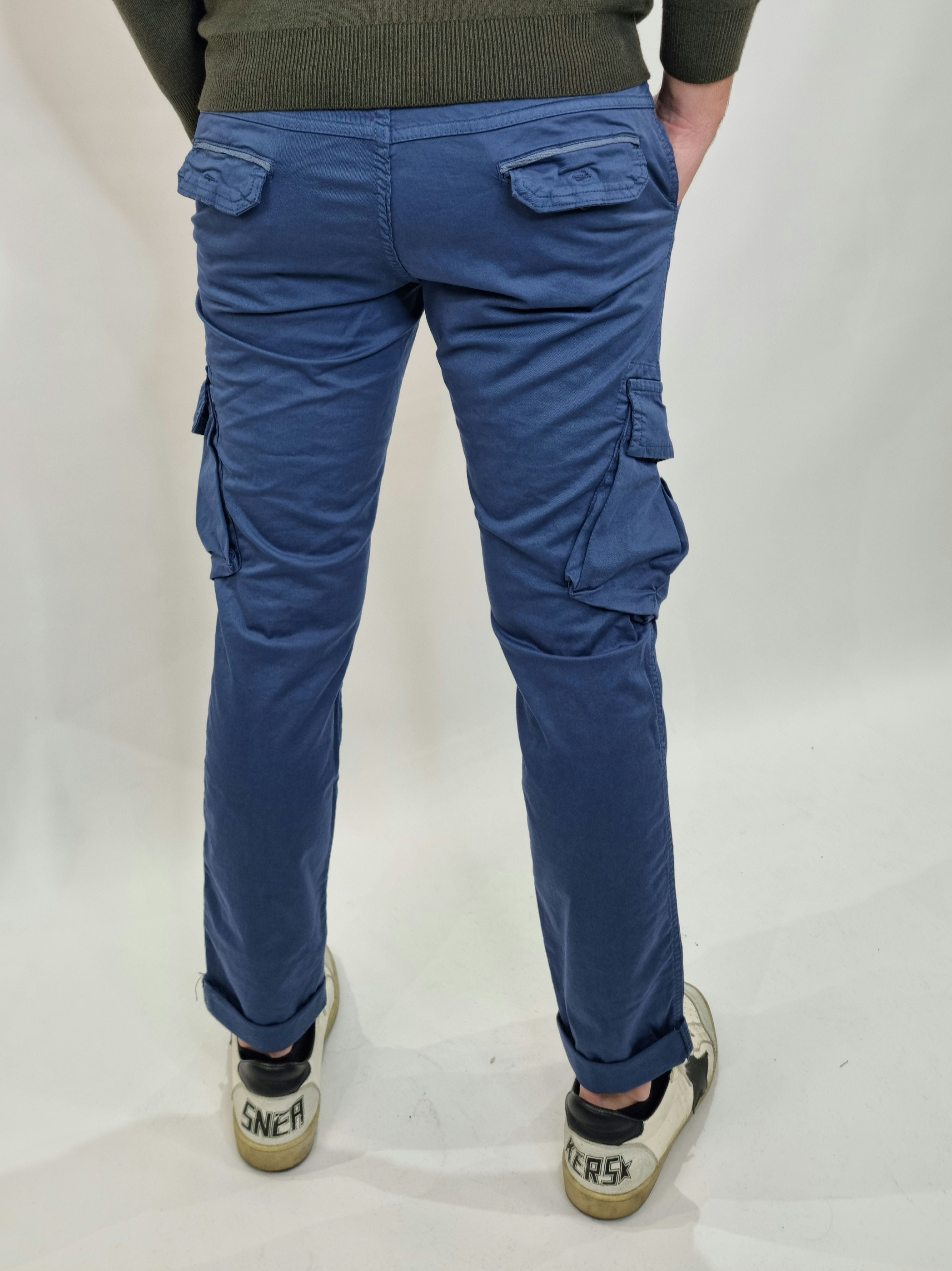 Cargo UOMO FB Tornado blu