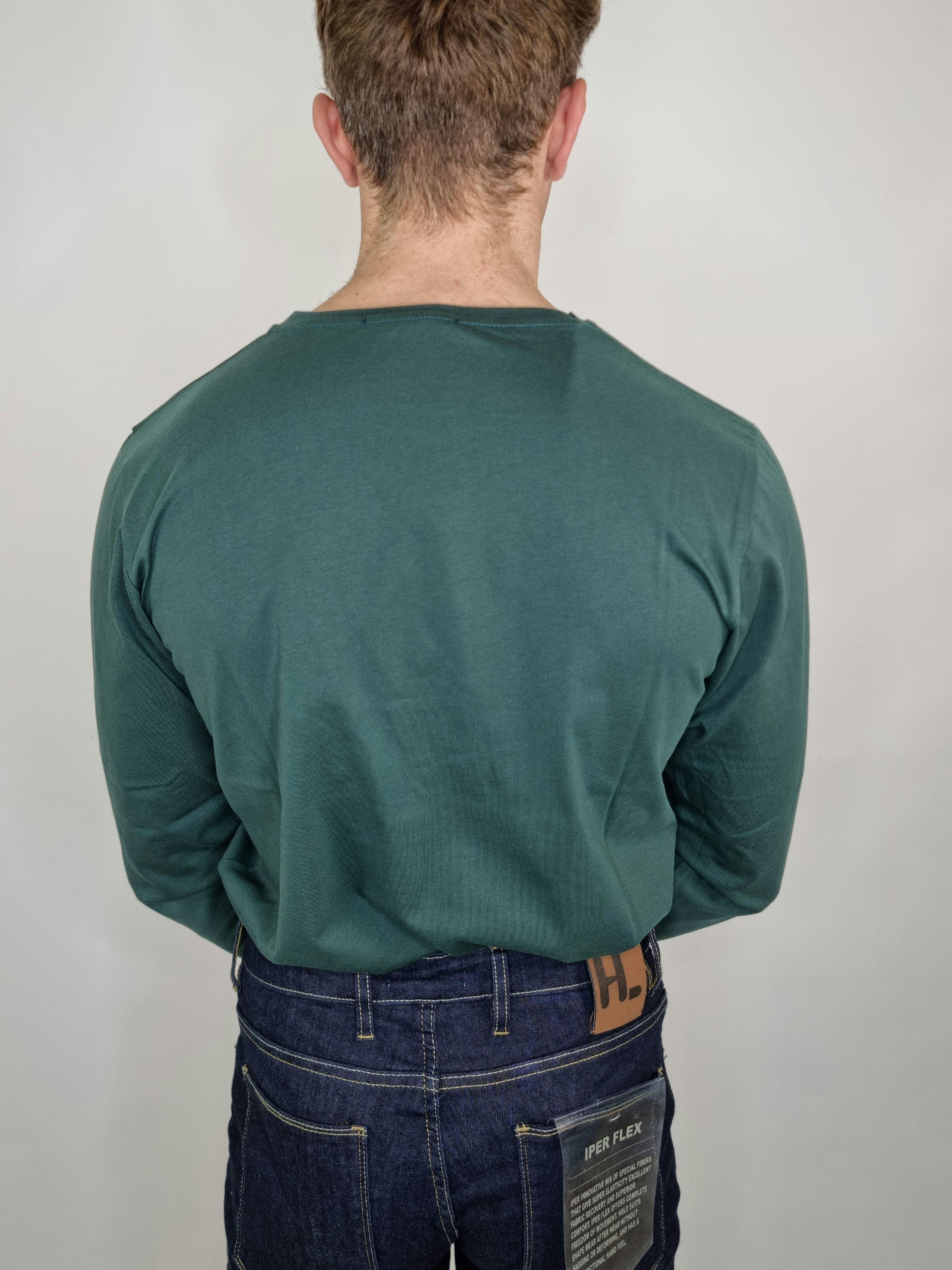 T-shirt UOMO ART. 16BASIC675 VERDE