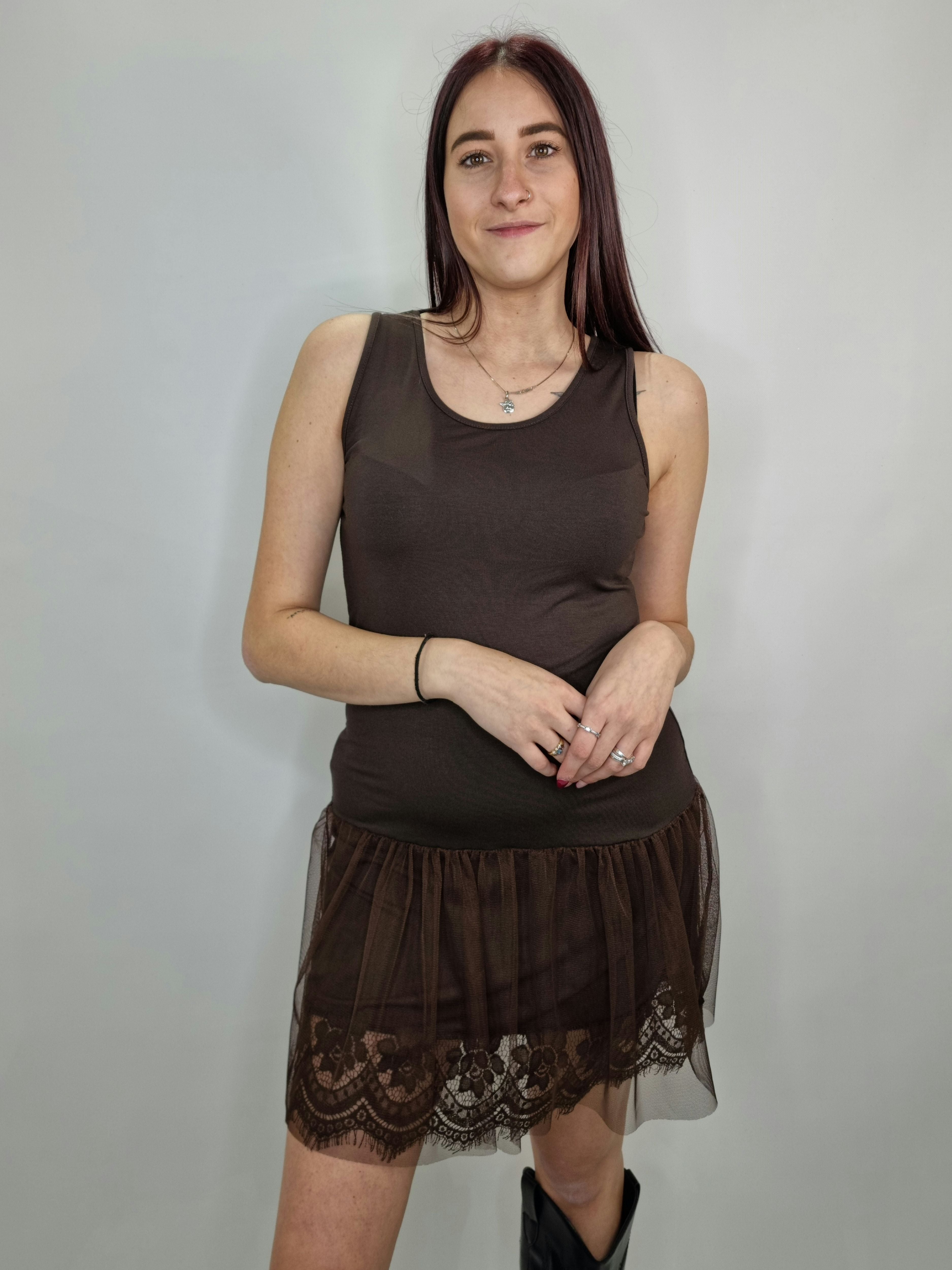 SOTTOVESTE PIZZO MORO