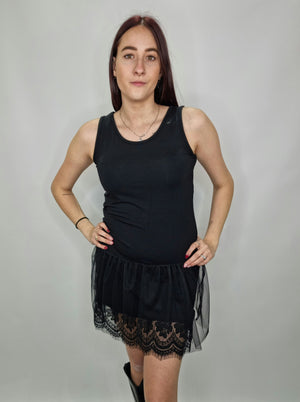 SOTTOVESTE PIZZO NERA