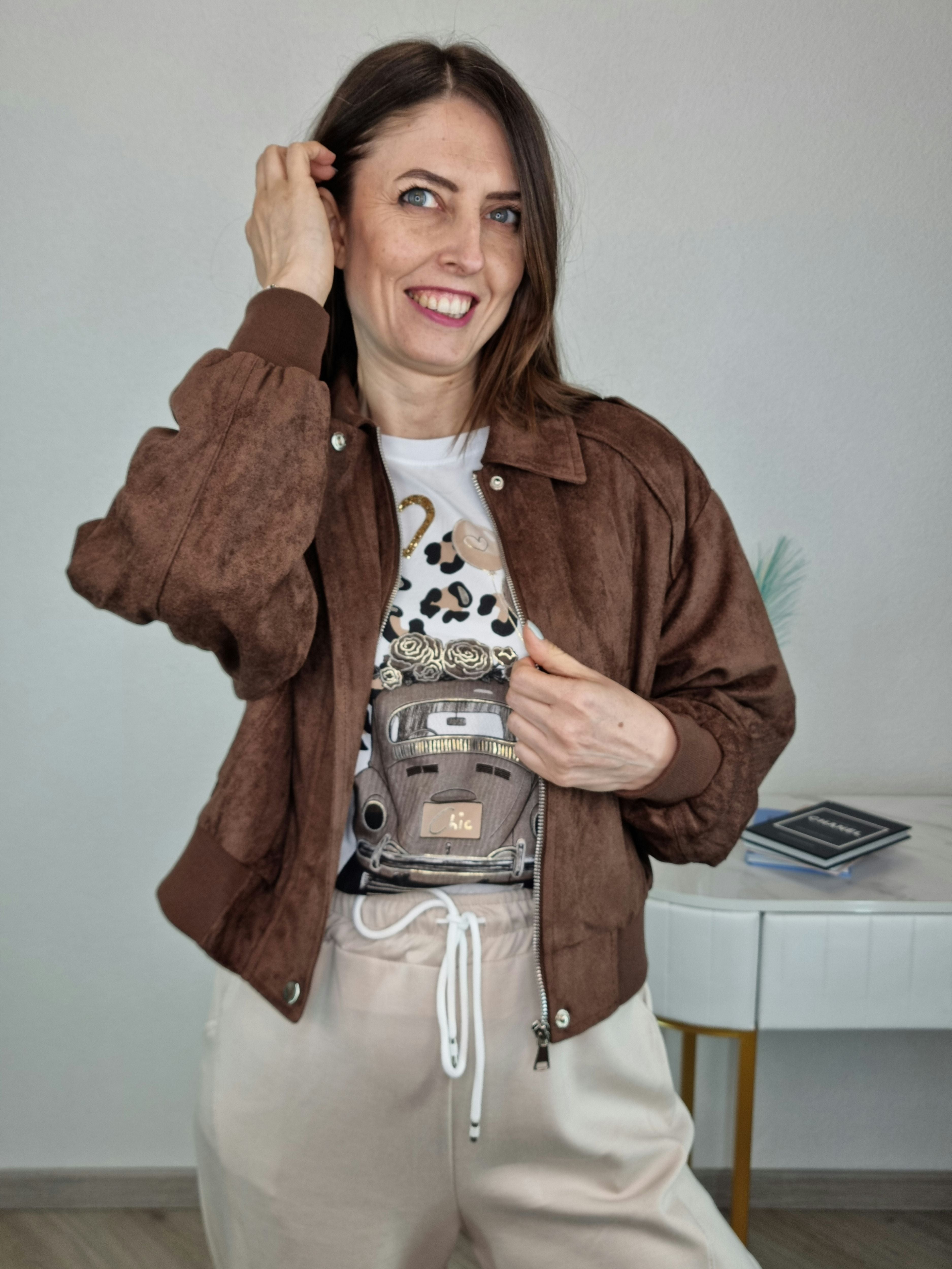 GIUBBINO SCAMOSCIATO CIVICO