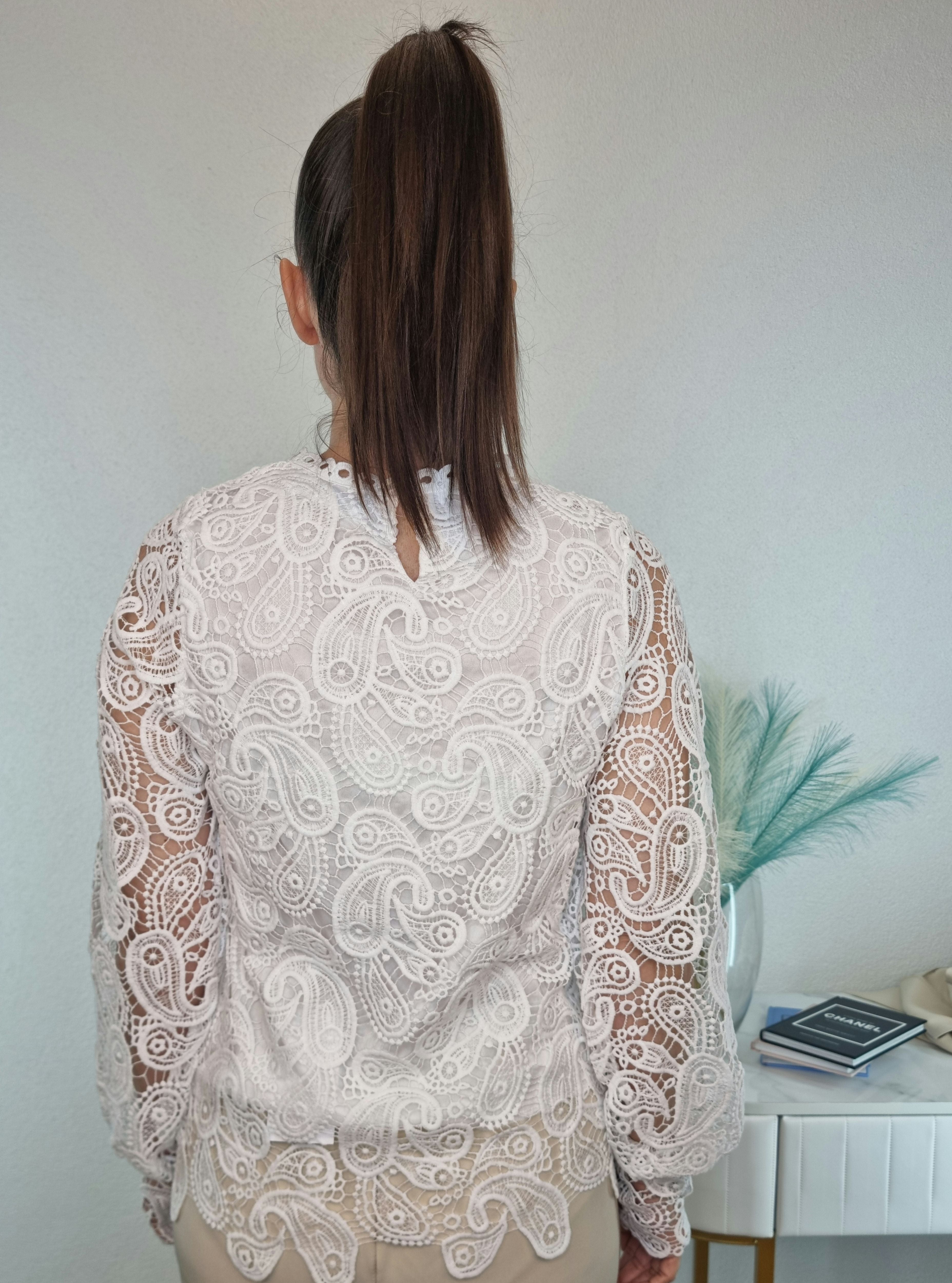 BLUSA PIZZO BIANCA