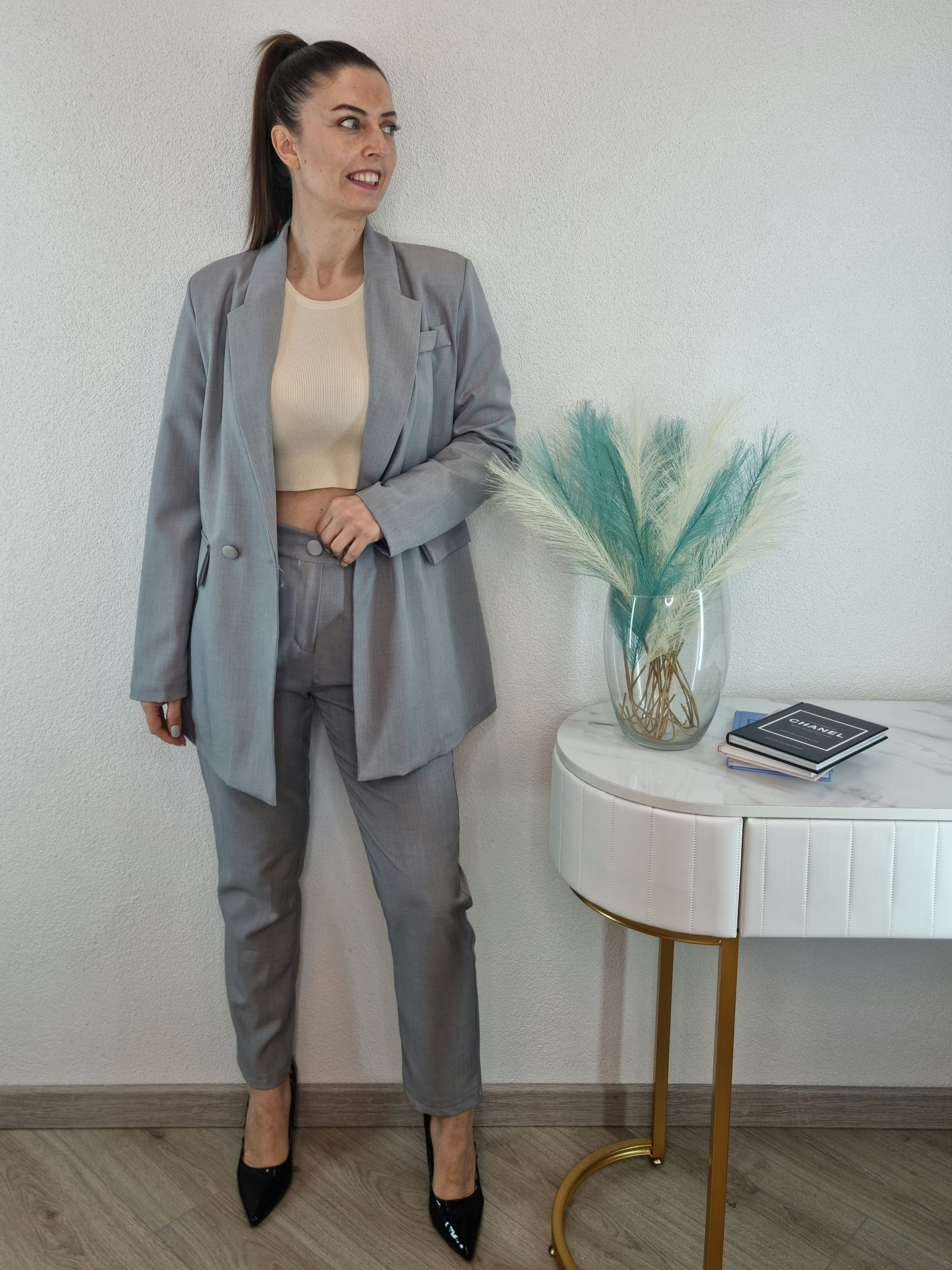 COMPLETO GINEVRA GRIGIO