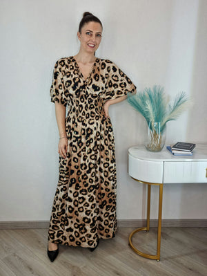 ABITO ANIMALIER LUNGO