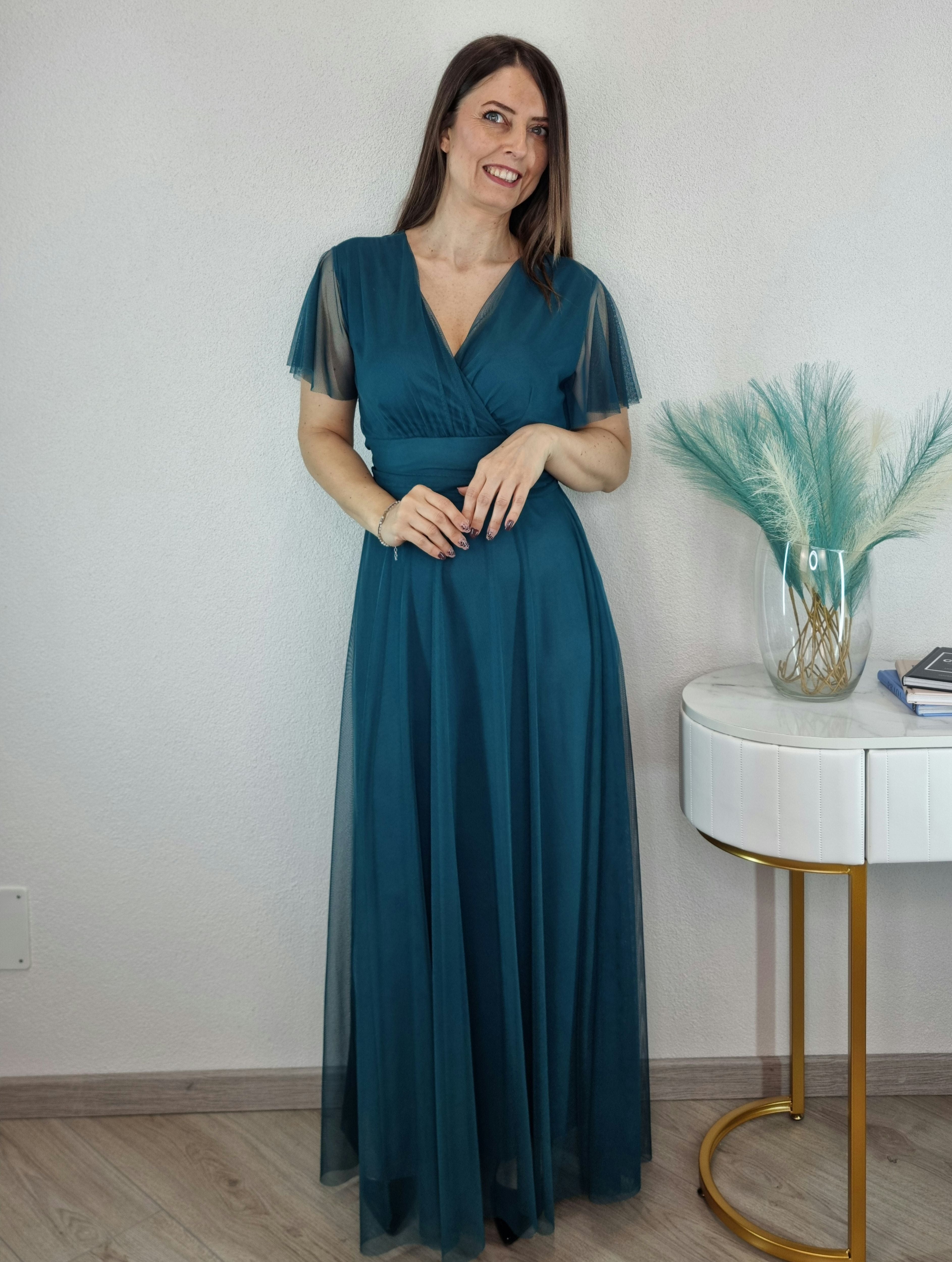 ABITO CASTLE VERDE CURVY