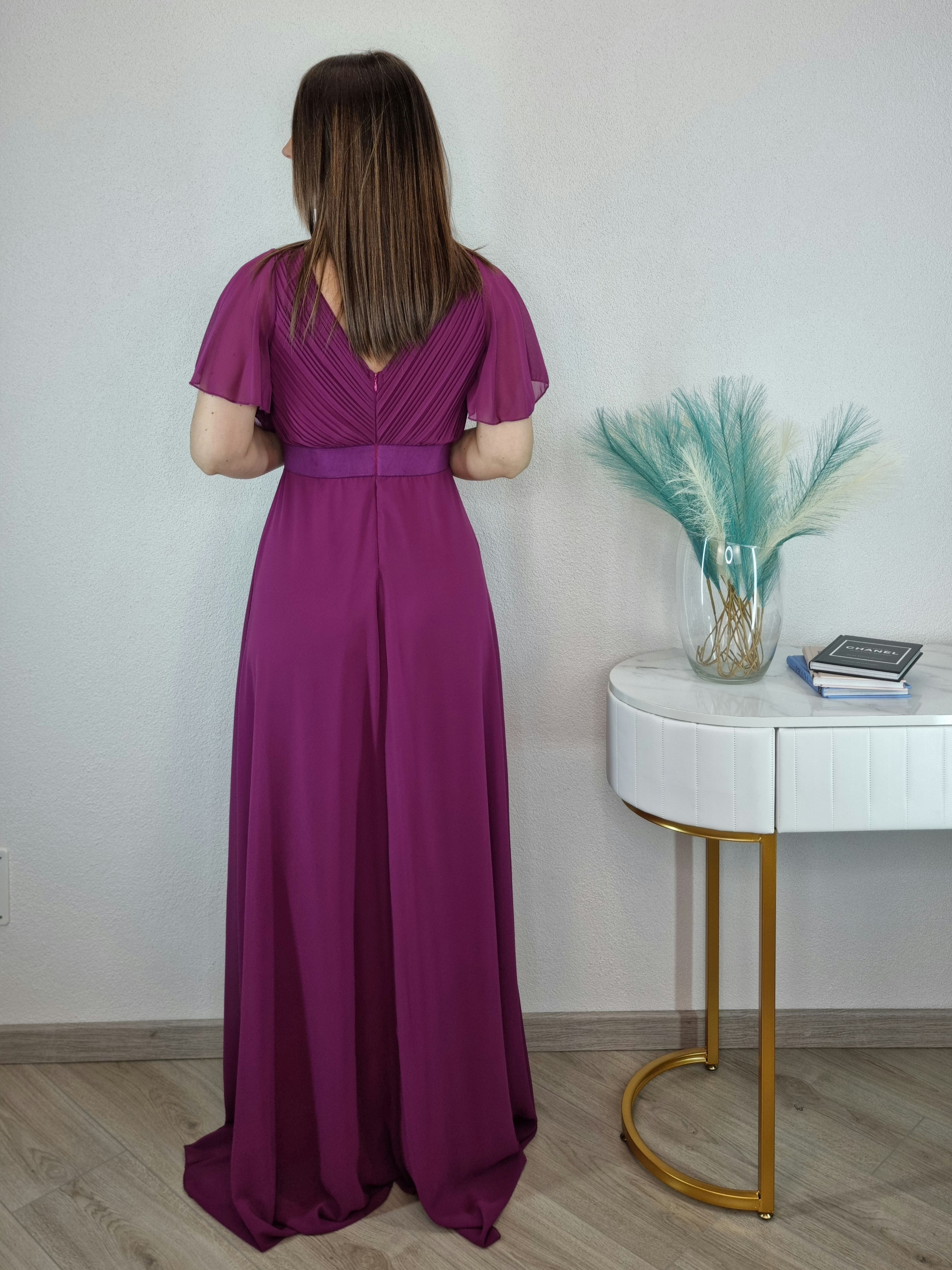 ABITO STEFANY MAGENTA