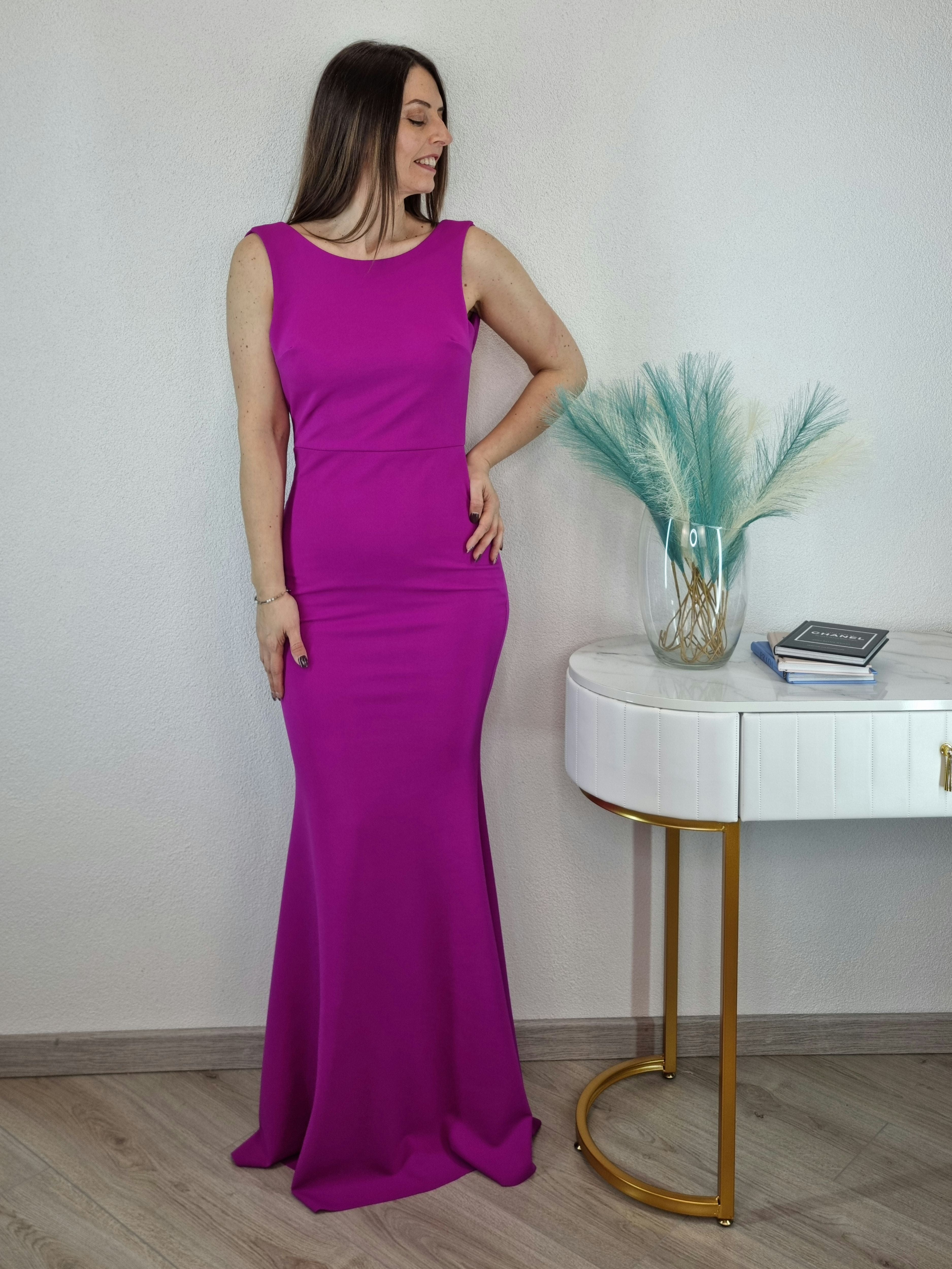 ABITO FIOCCO MAGENTA