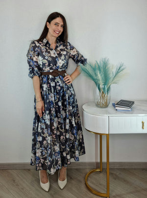 ABITO TULIP BLU