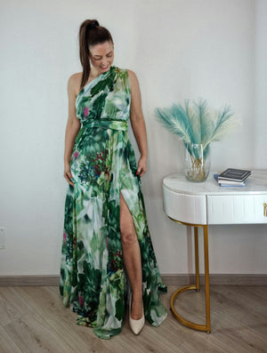 ABITO CHANEL VERDE BOSCO