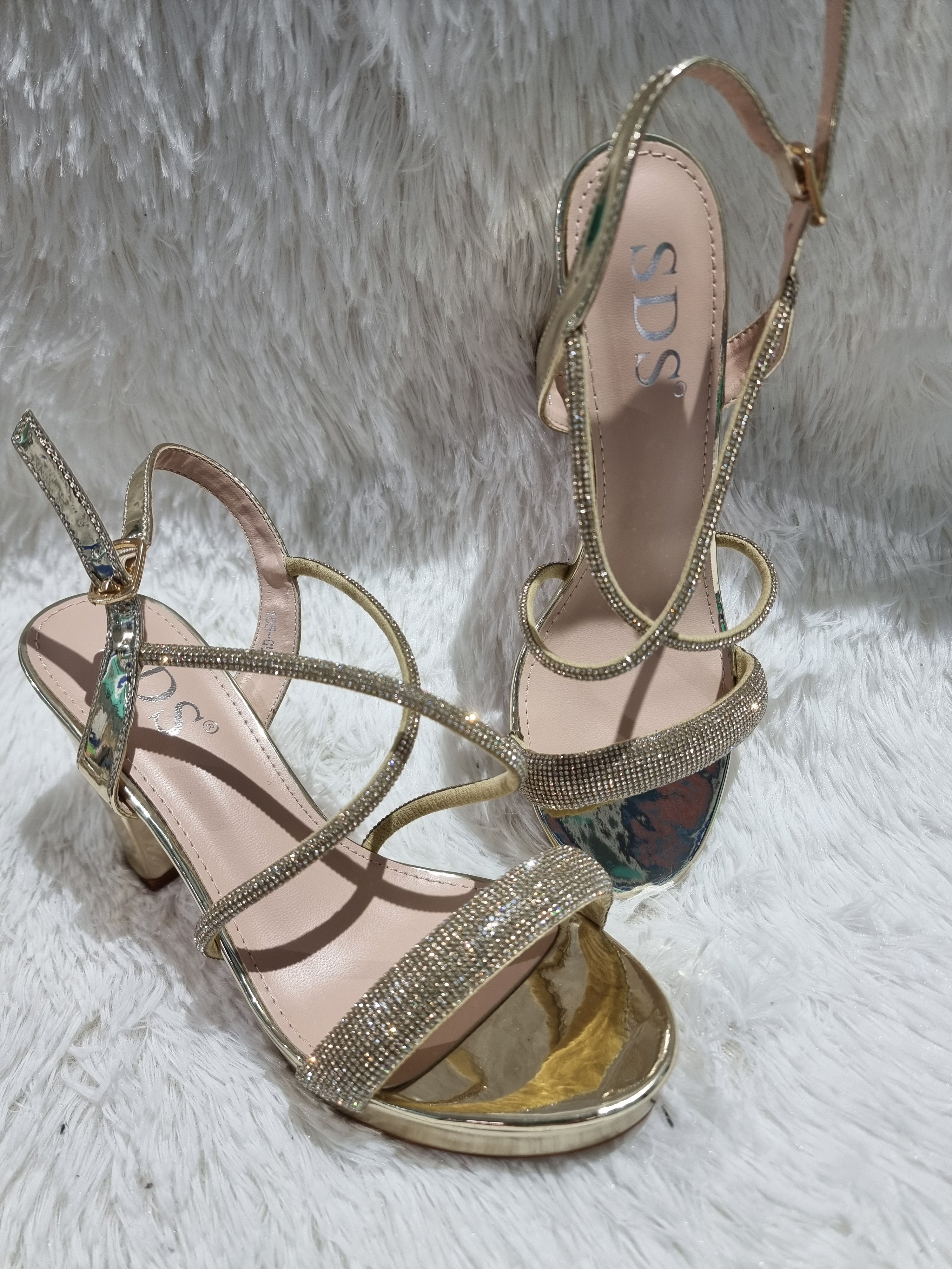 SANDALO STRASS GOLD