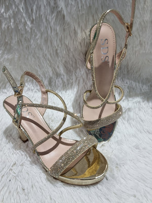 SANDALO STRASS GOLD