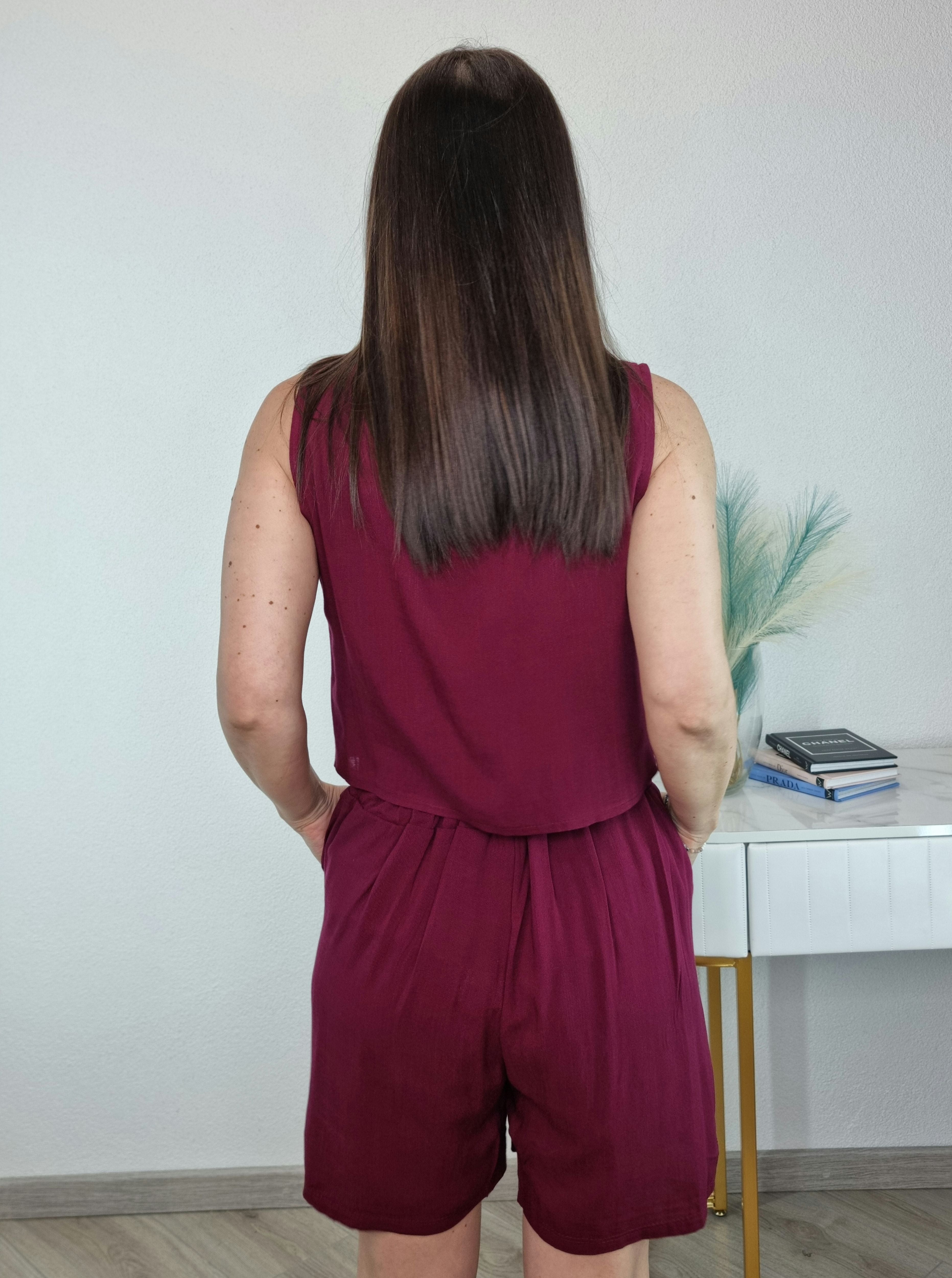 COORDINATO CAPRI BORDEAUX