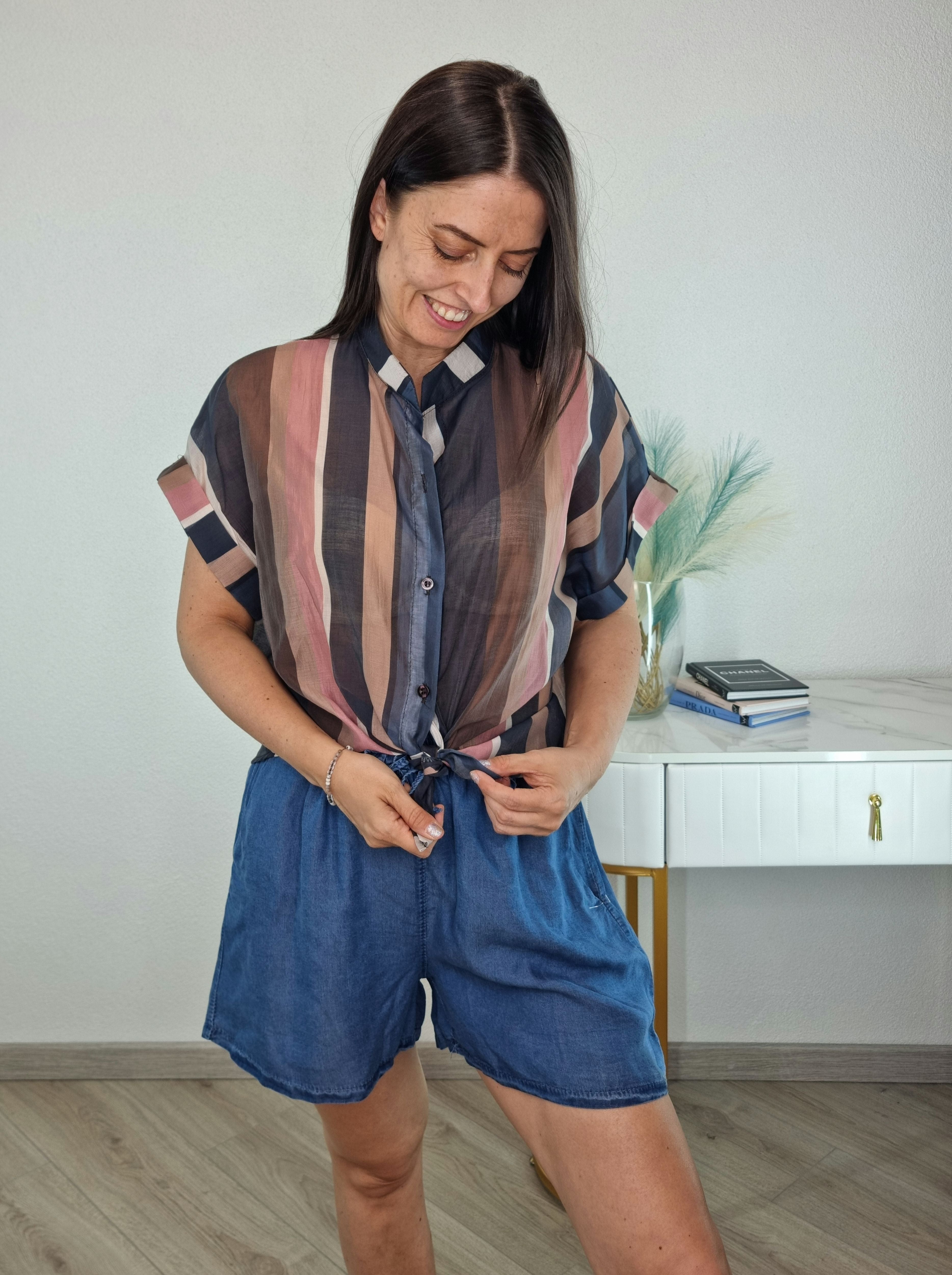 CAMICIA NODO SEA MULTICOLOR