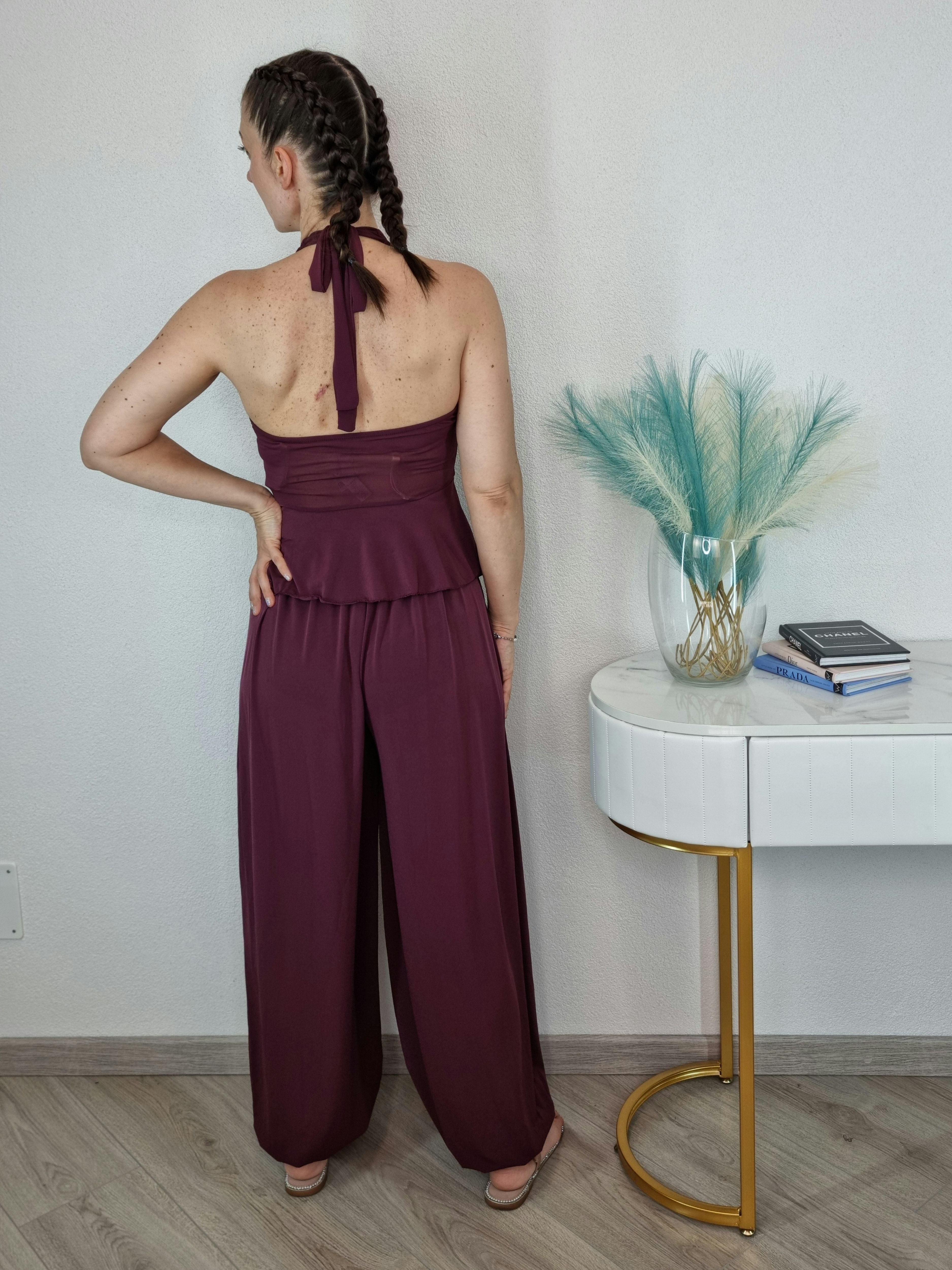 COORDINATO SAHARA BORDEAUX